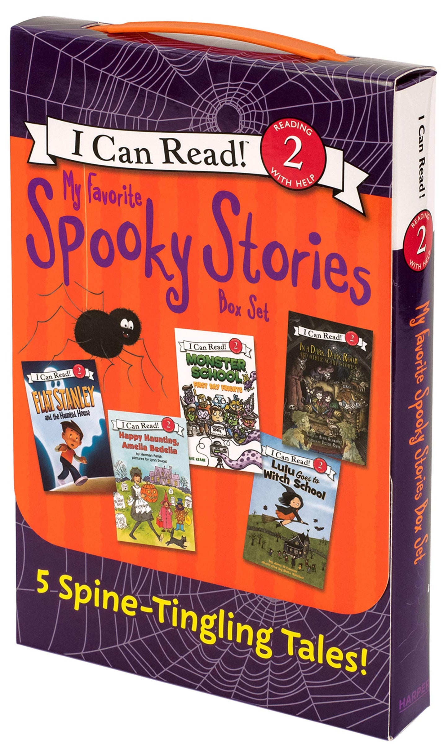 My Favorite Spooky Stories Box Set: A Box of 5 Halloween Books for Beginning Readers (I Can Read Level 2)
