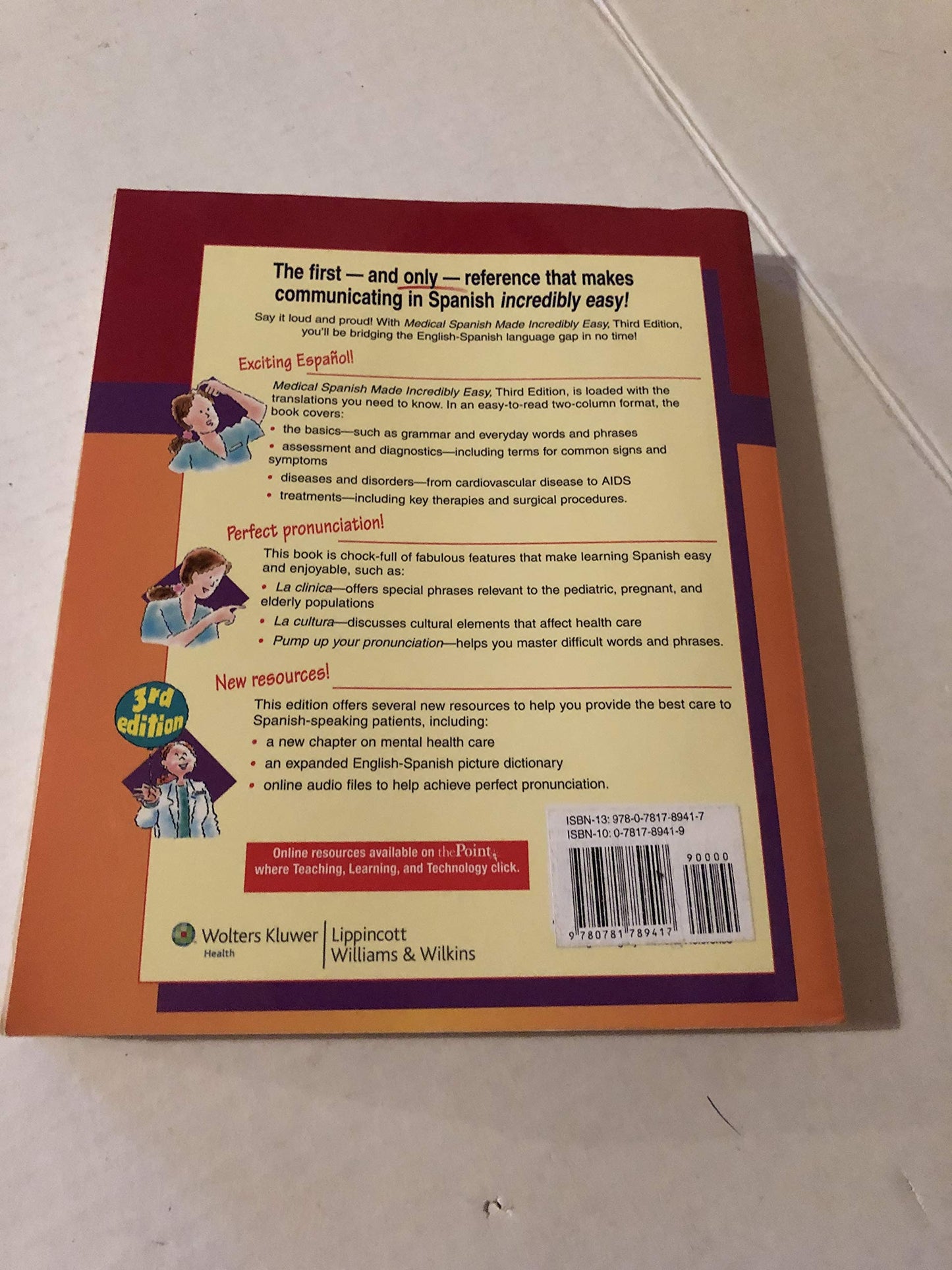 Medical Spanish Made Incredibly Easy! (Incredibly Easy! Series)