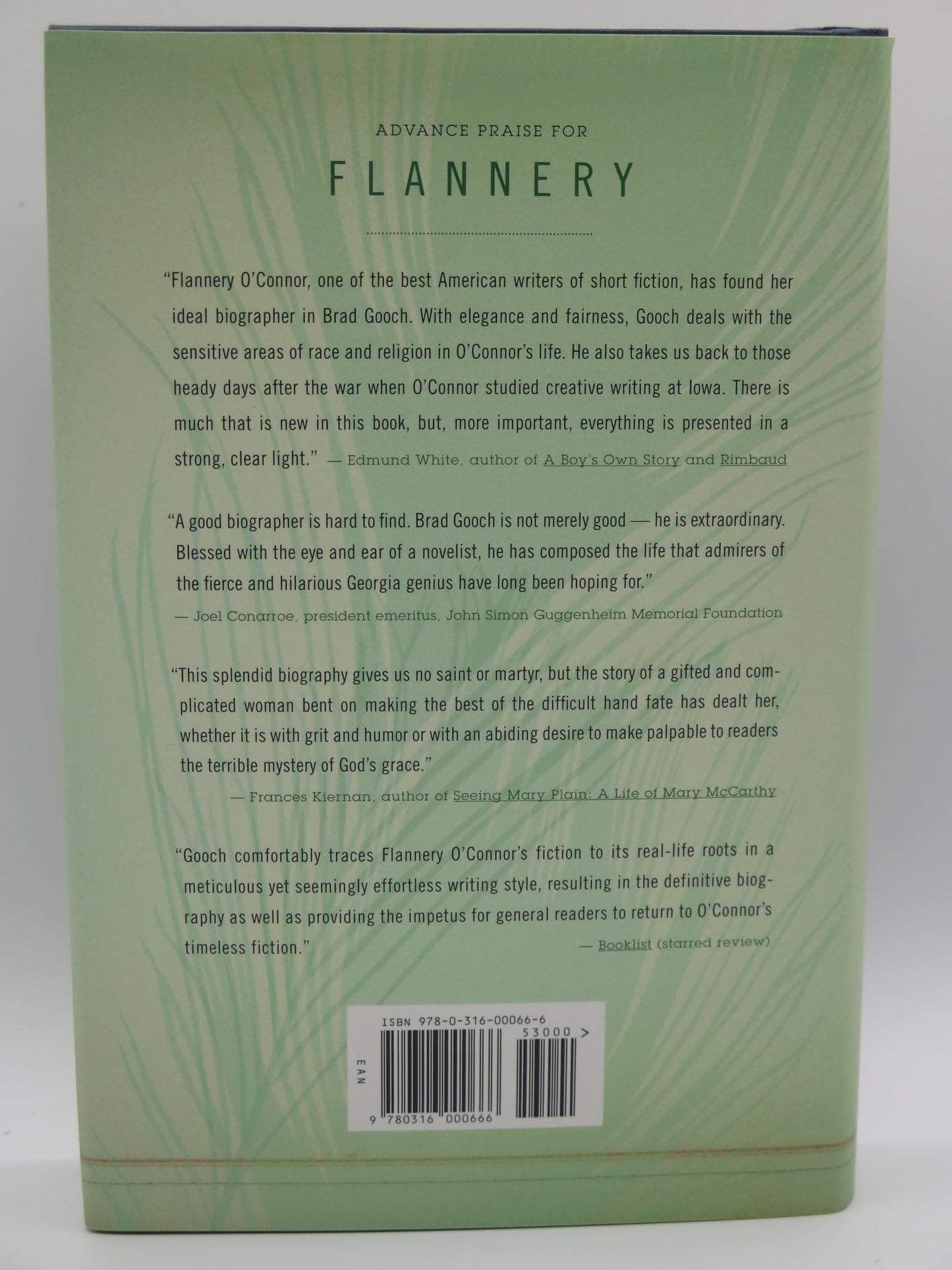 Flannery: A Life of Flannery O'Connor by Gooch, Brad