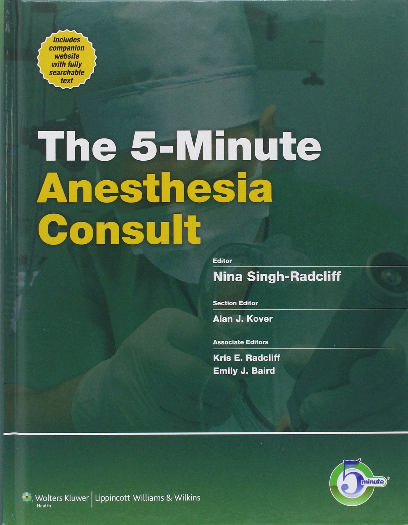 5-Minute Anesthesia Consult (The 5-Minute Consult Series)