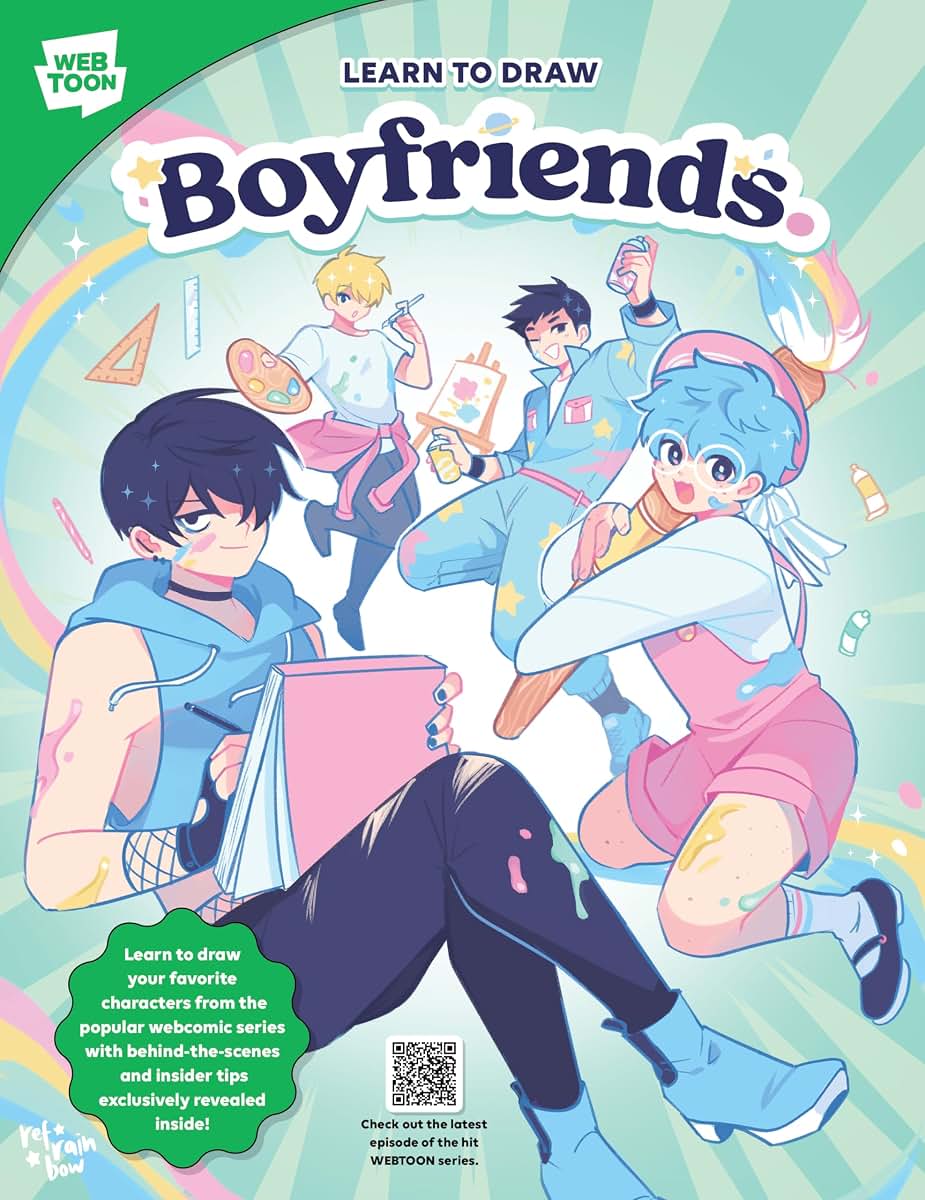 The Art of Boyfriends: Learn to draw your favorite characters from the popular webcomic series with behind-the-scenes and insider tips exclusively revealed inside! (WEBTOON)