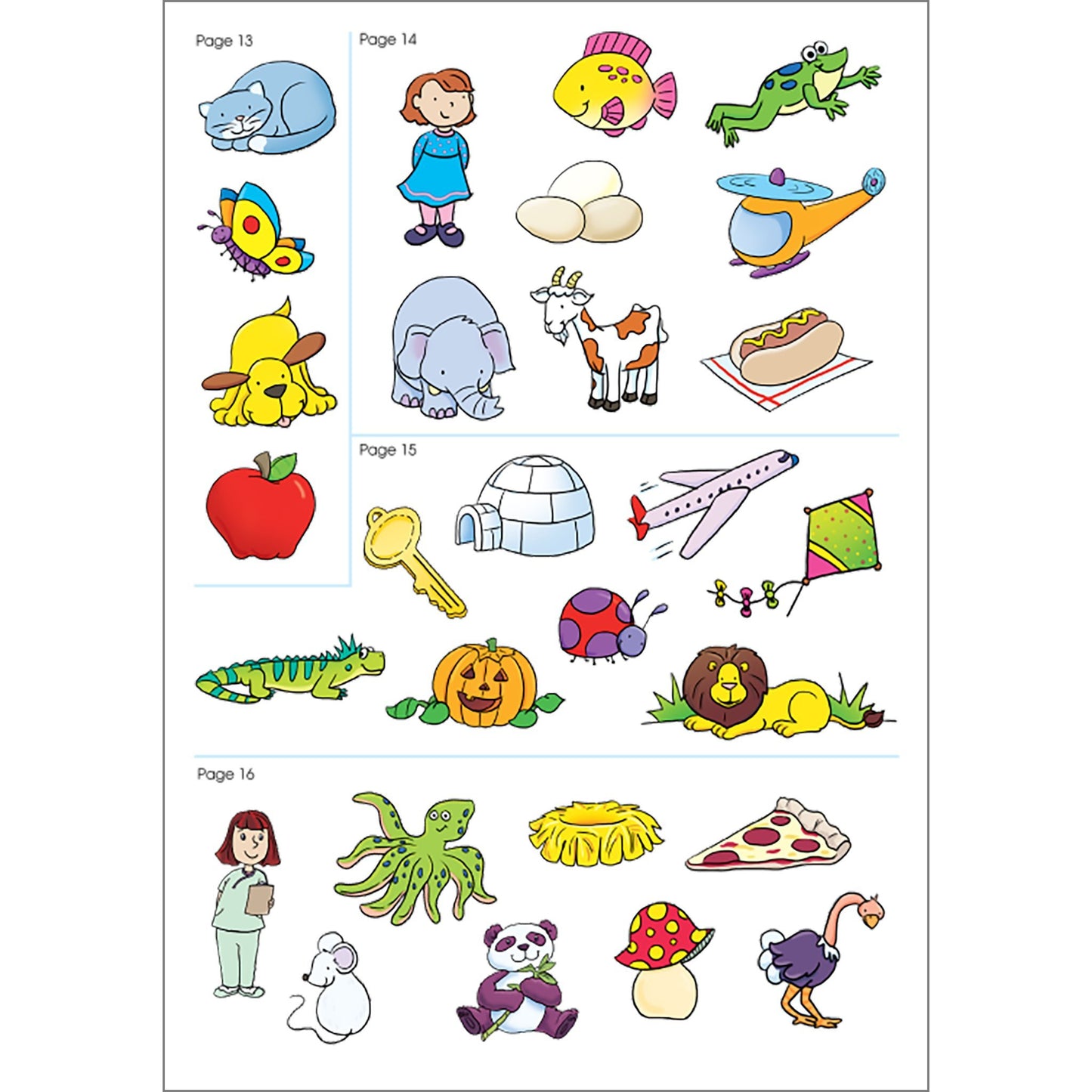 School Zone Stickers for Preschool Workbook: Preschool to Kindergarten, 324 Stickers, Shapes, Patterns, ABC's, Numbers, and Letters (Stuck on Learning Book Series)
