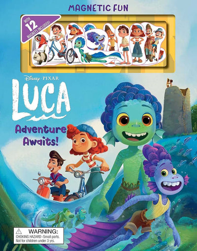 Disney Pixar: Luca: Adventure Awaits! (Magnetic Hardcover) b