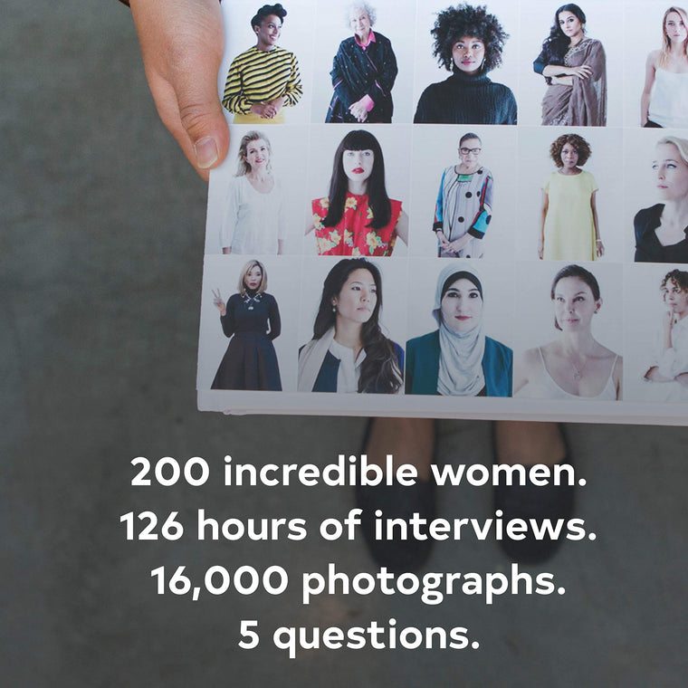 200 Women: Who Will Change The Way You See The World (Personal Growth Books for Women, Coffee Table Books, Women of the World Books) — back cover