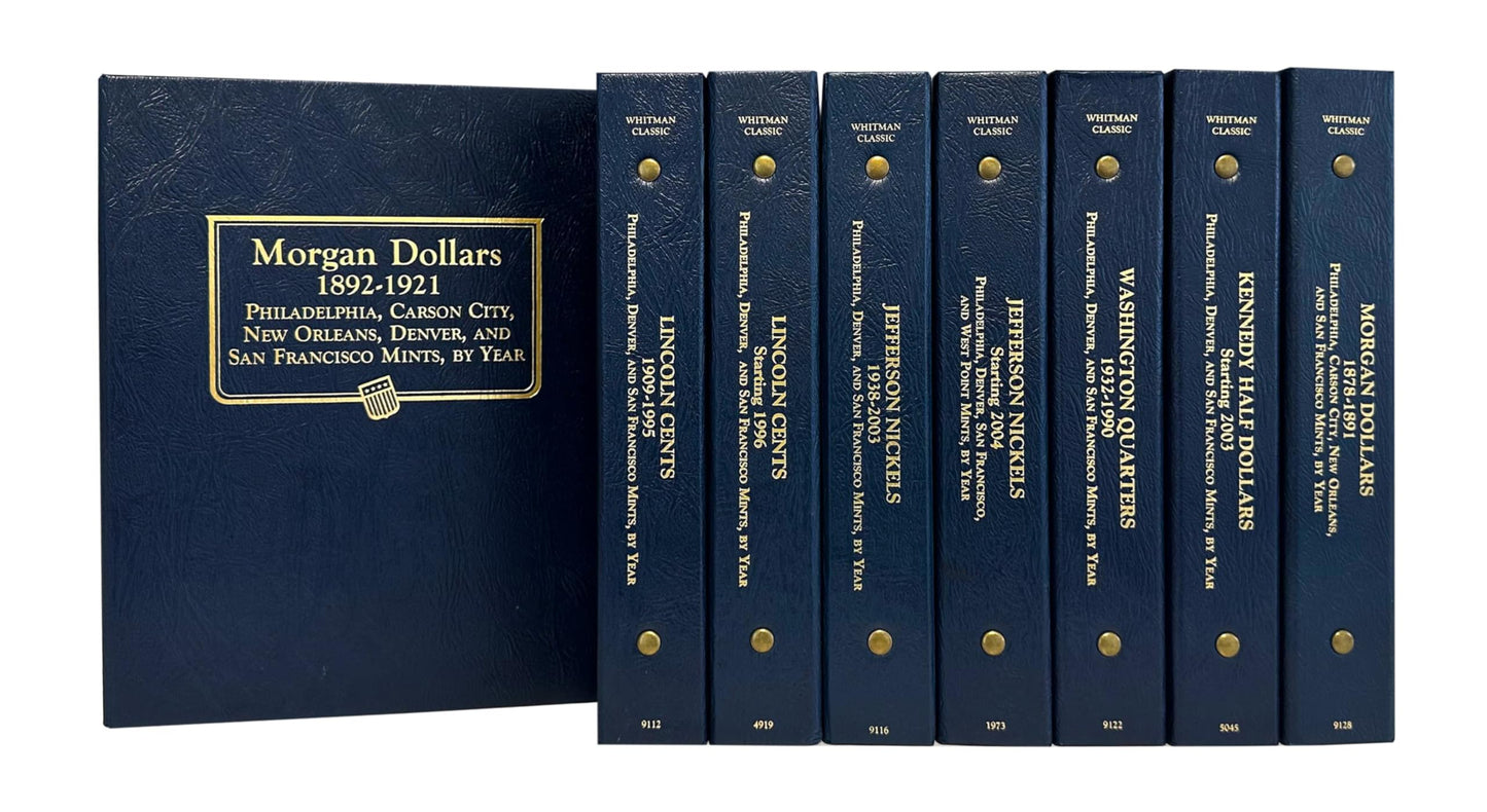 Whitman Classic Coin Album - National Park Quarters: 2010-2021 (P & D Mints)