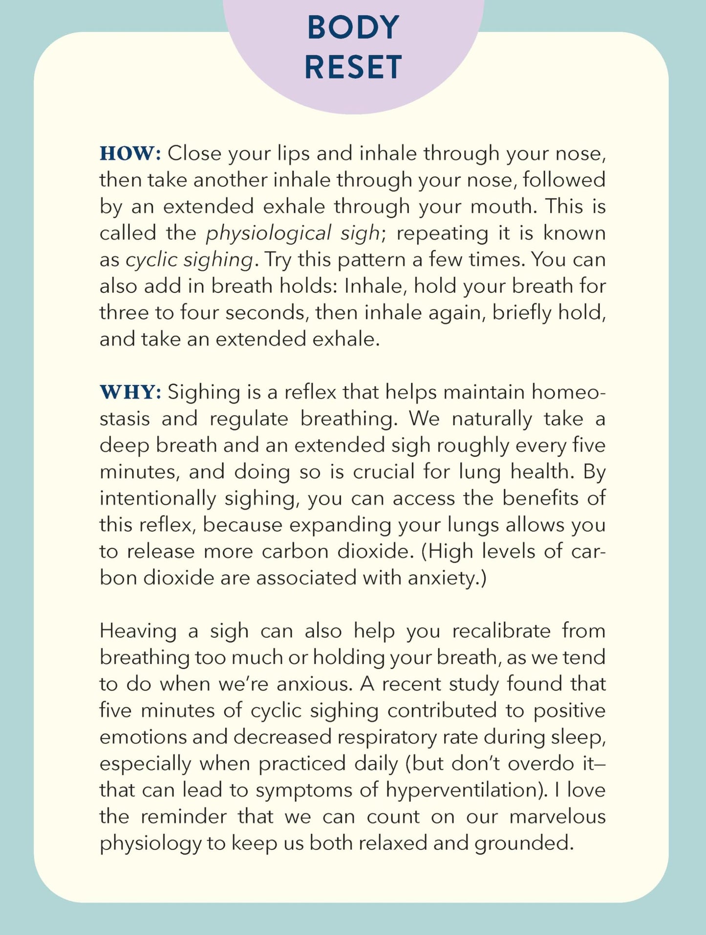 The Stress Resets Deck: 50 Cards to Help You Feel Better in Minutes