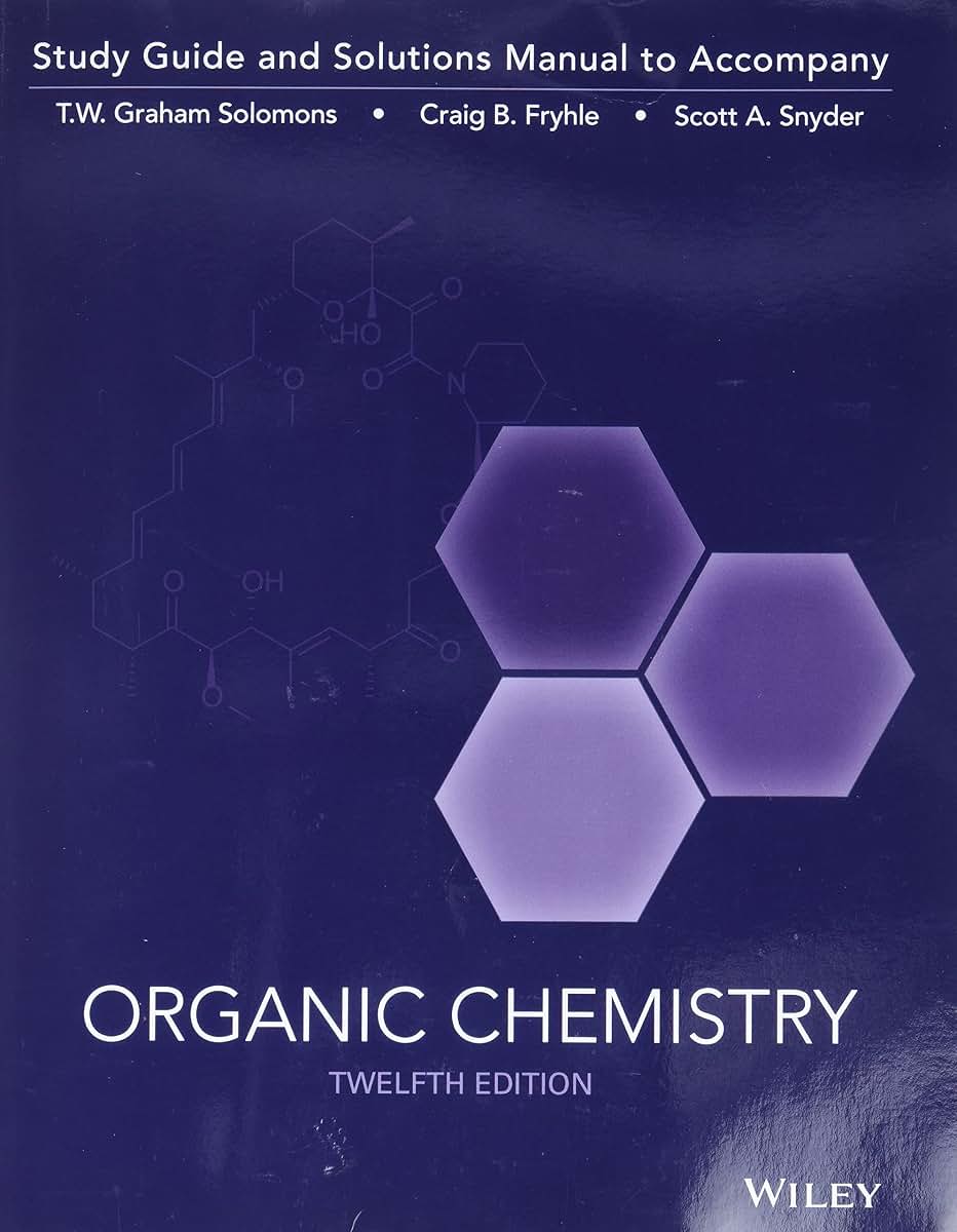 Organic Chemistry, Study Guide & Student Solutions Manual