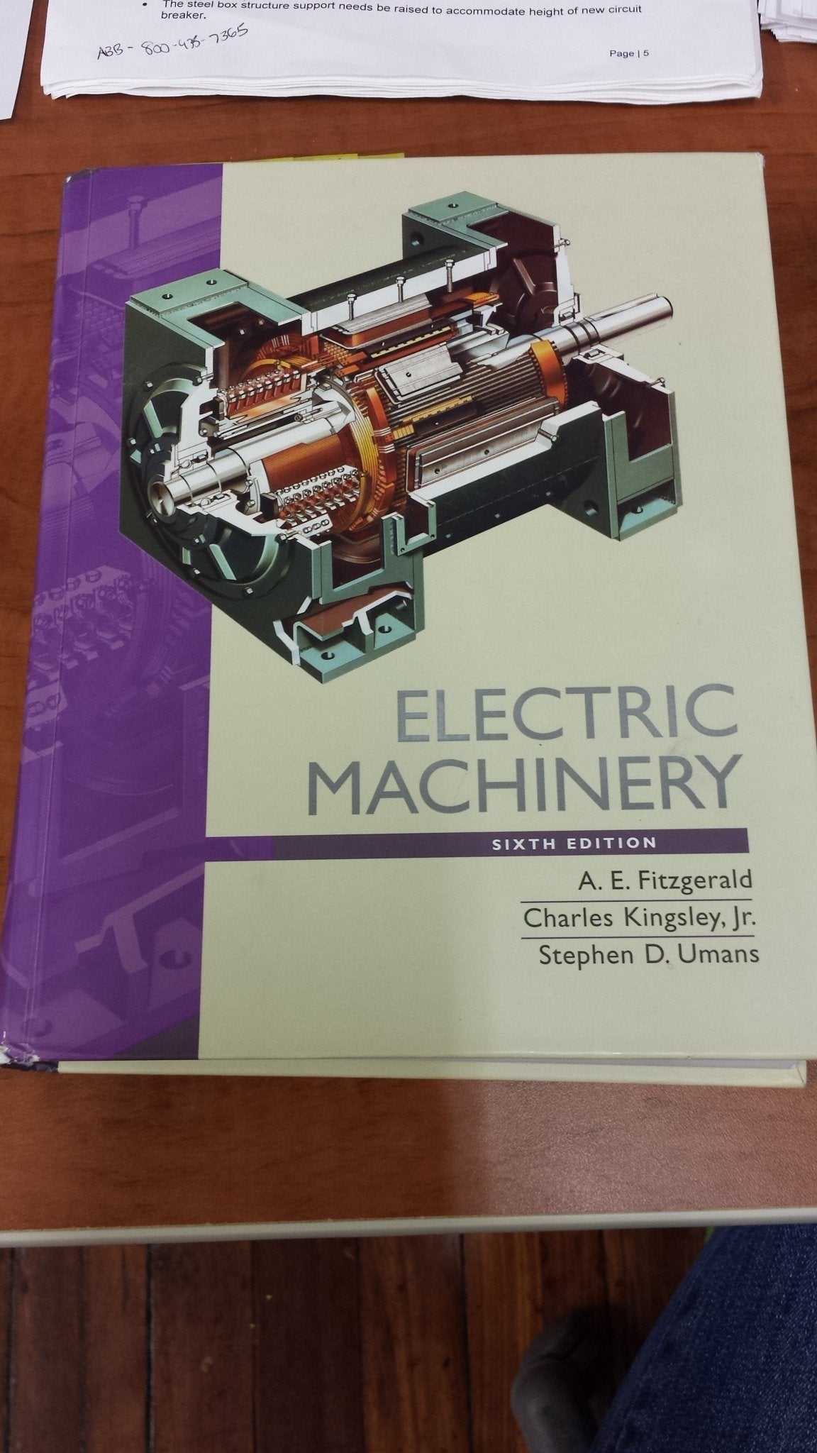 Electric Machinery by Fitzgerald, A