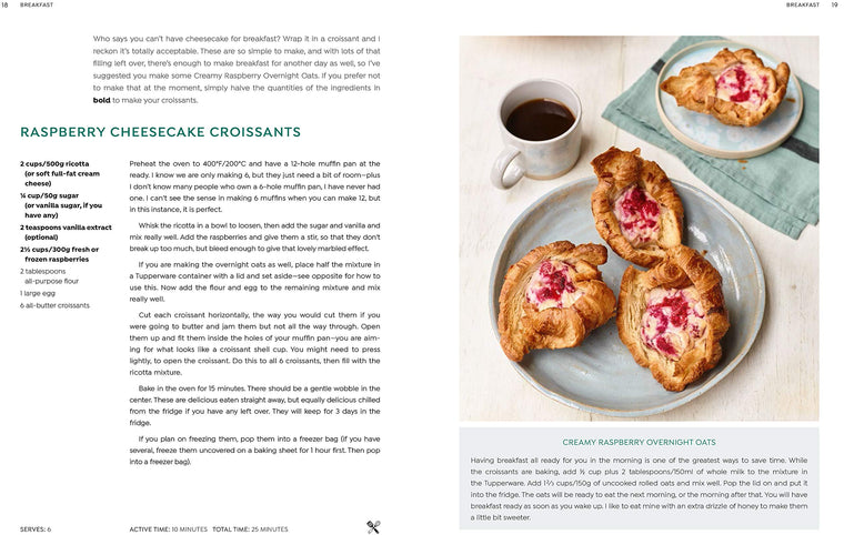Time to Eat: Delicious Meals for Busy Lives: A Cookbook — back cover
