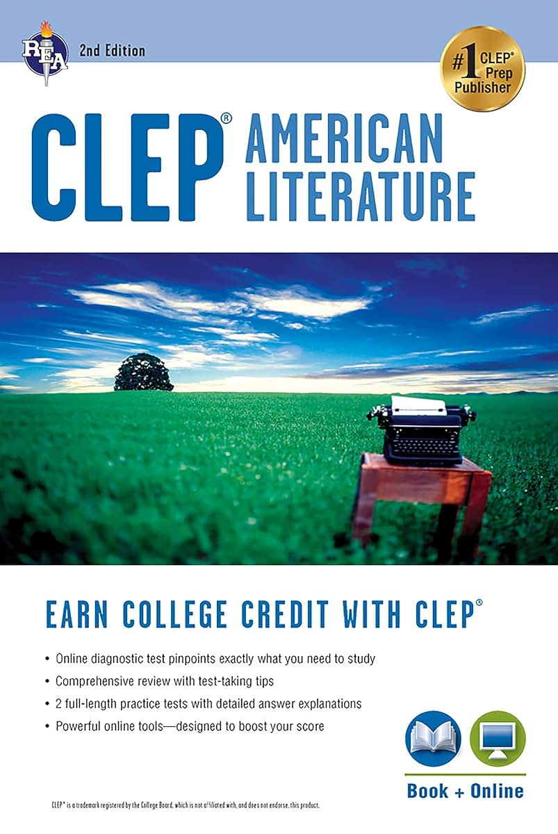 CLEP American Literature Book + Online (CLEP Test Preparation)