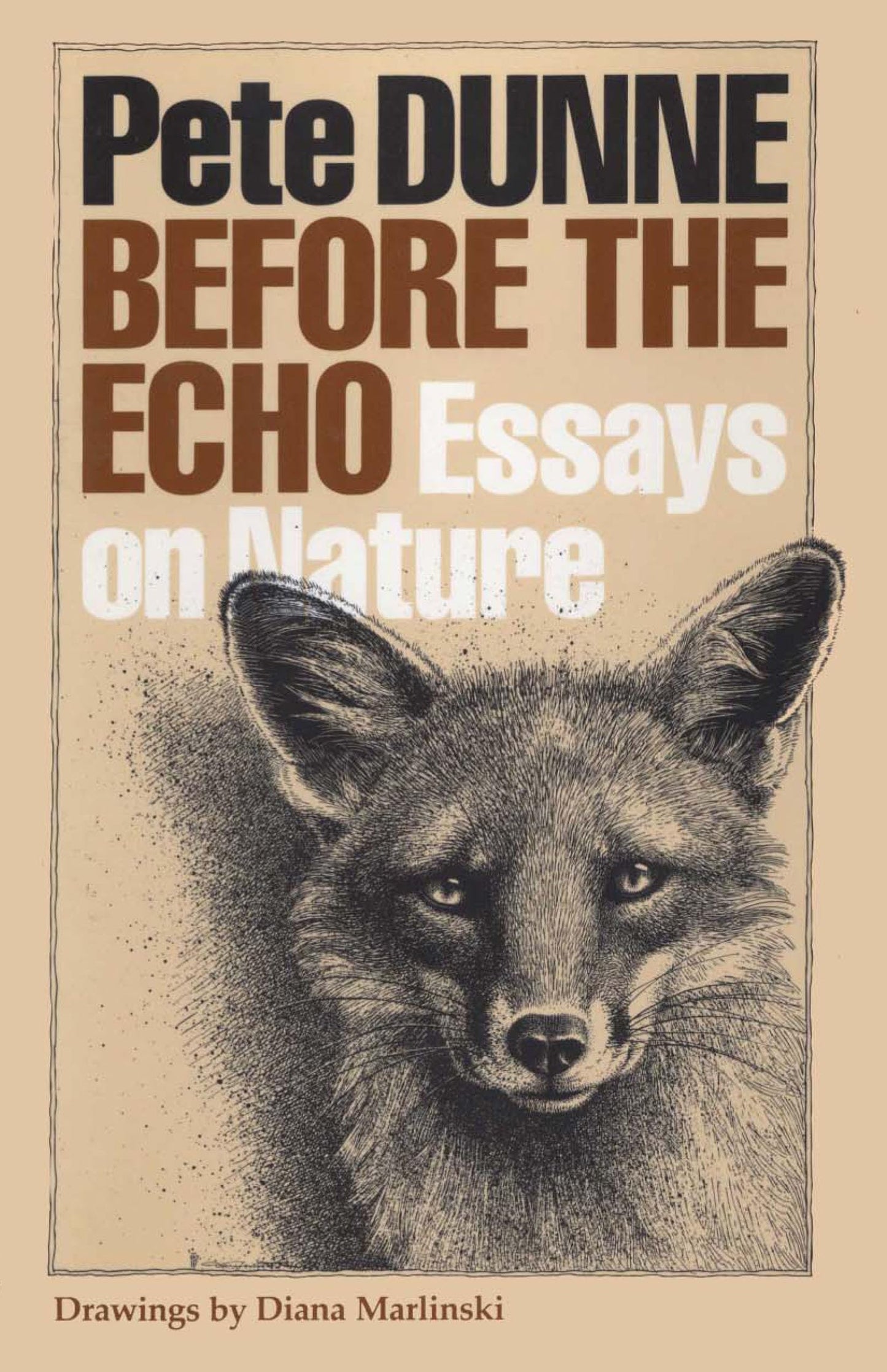 Before the Echo: Essays on Nature (Corrie Herring Hooks Series)