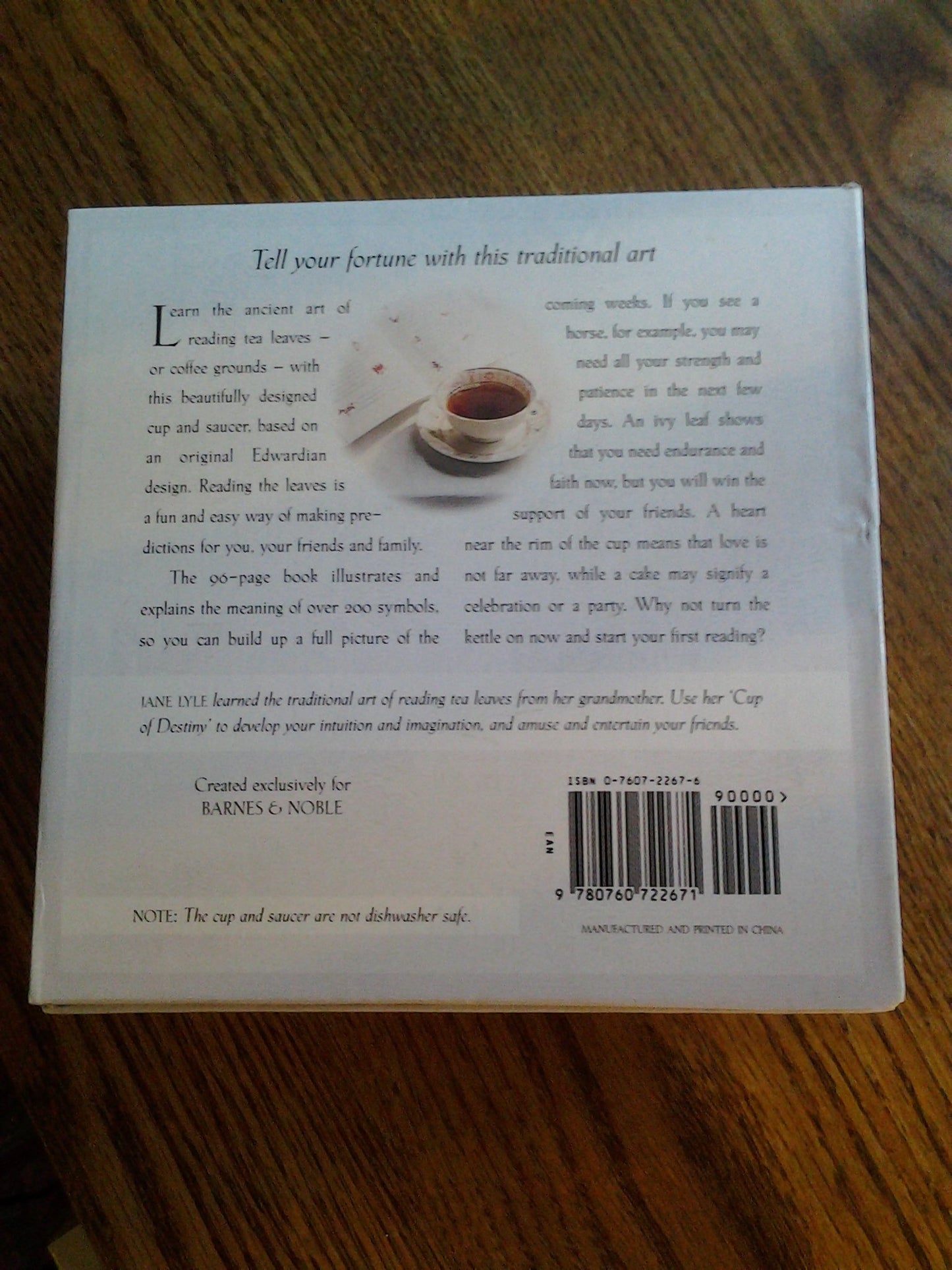 Cup of Destiny: A Traditional Fortune-Teller's Cup and Sauce