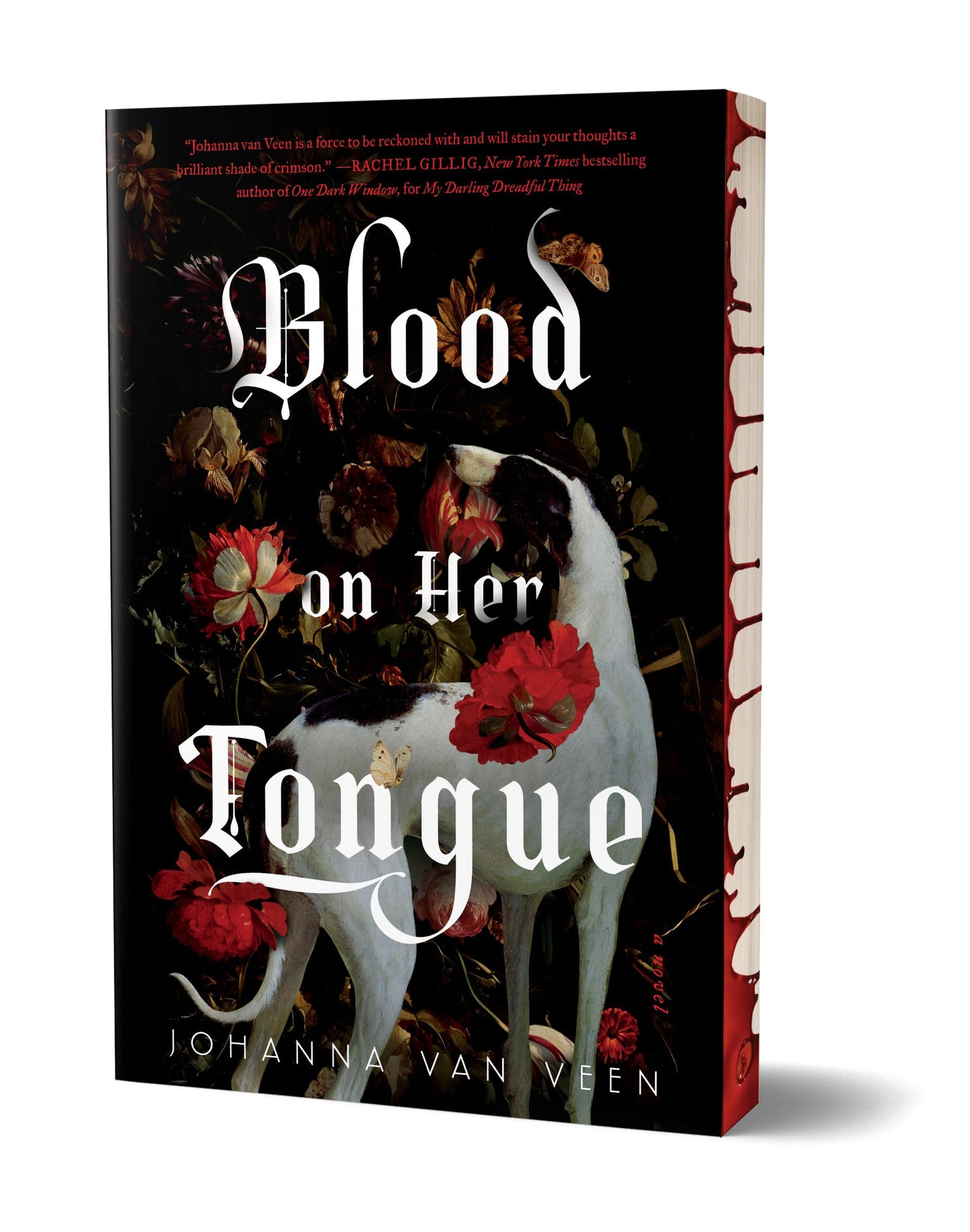Blood on Her Tongue (Deluxe Edition): A Novel by van Veen, J