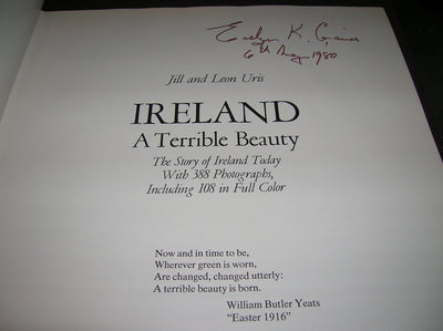 Ireland: A Terrible Beauty by Uris, Leon