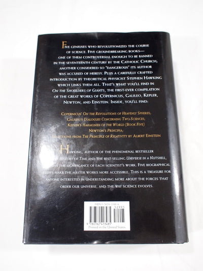 On The Shoulders Of Giants: The Great Works Of Physics And Astronomy