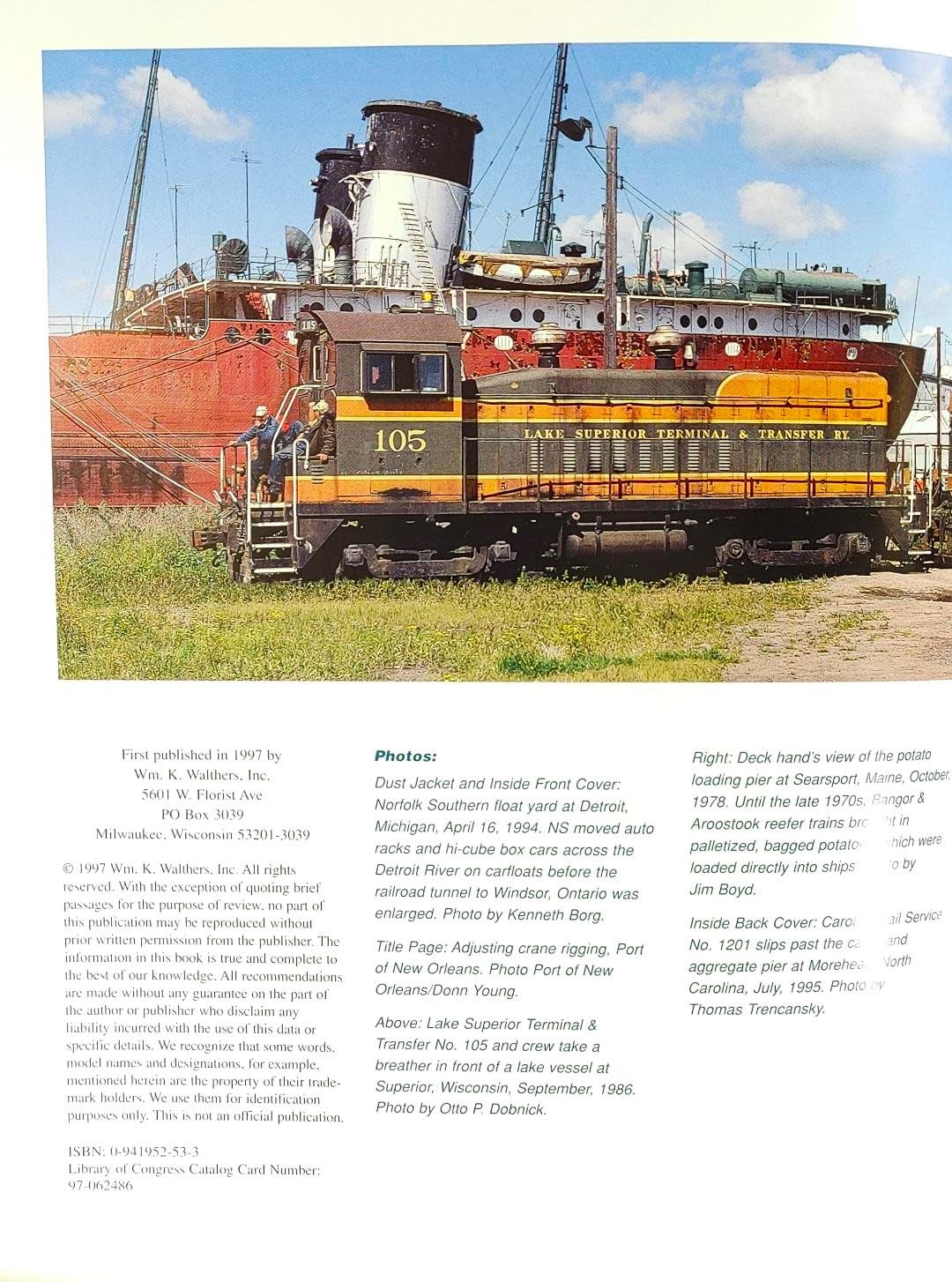 Railroading along the waterfront