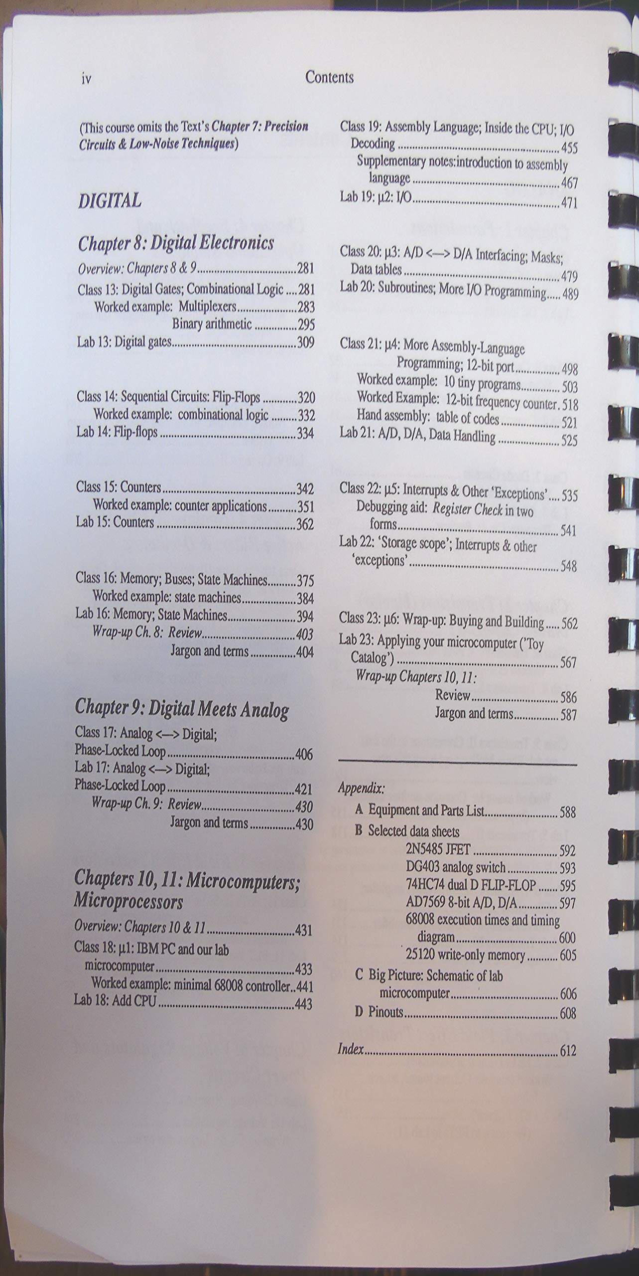 The Art of Electronics Student Manual