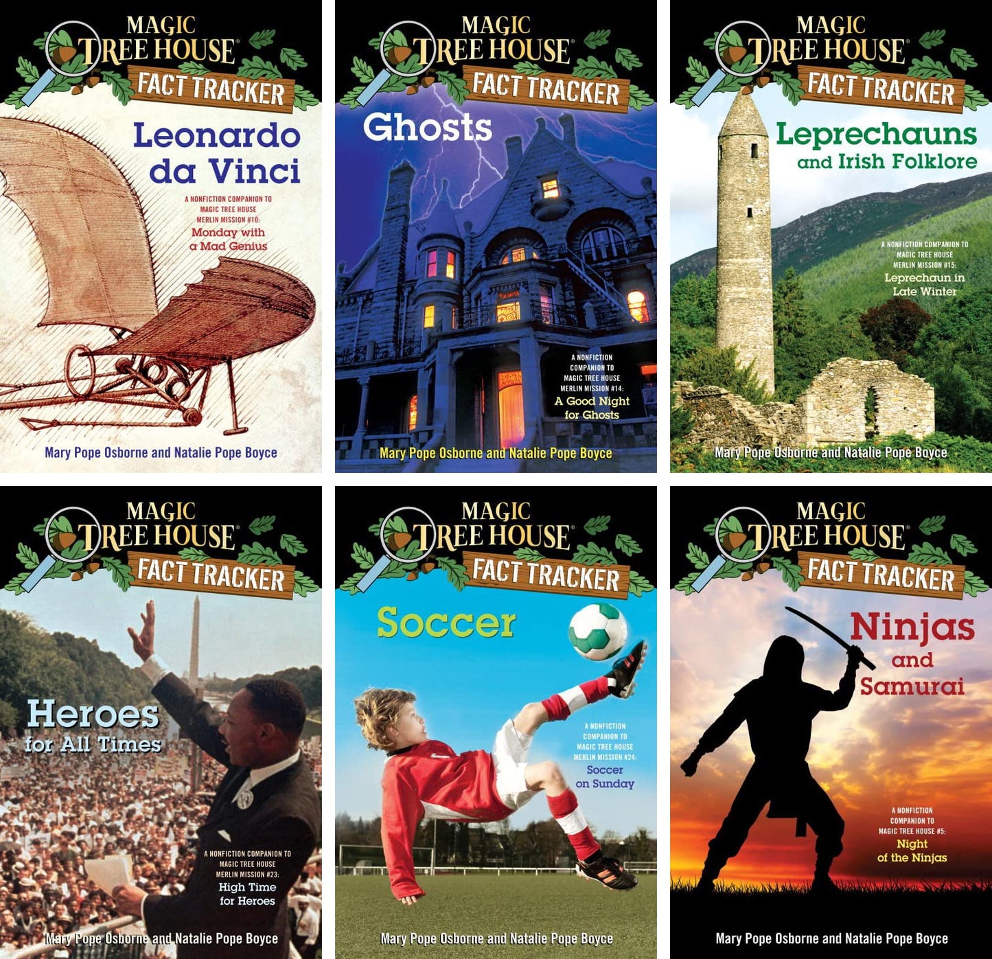 Magic Tree House Fact Trackers Series Complete 44 Book Collection Set