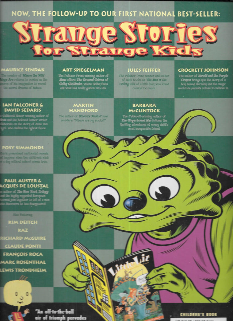 Strange Stories for Strange Kids (Little Lit, Book 2) — back cover