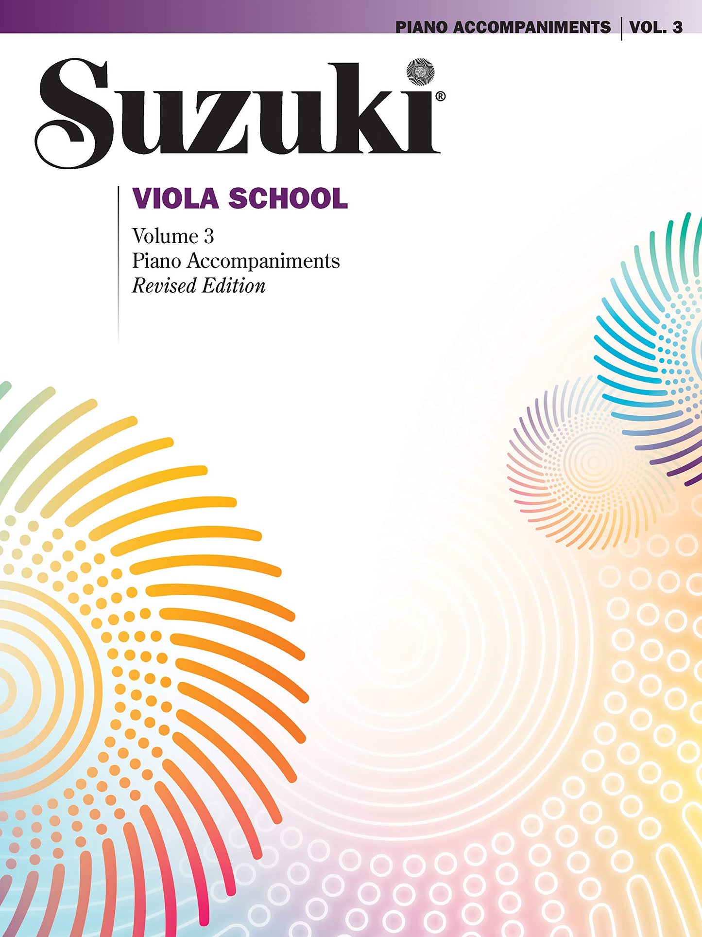 Suzuki Viola School, Piano Accompaniment (Suzuki Method International) (Suzuki Viola School, Vol 3)