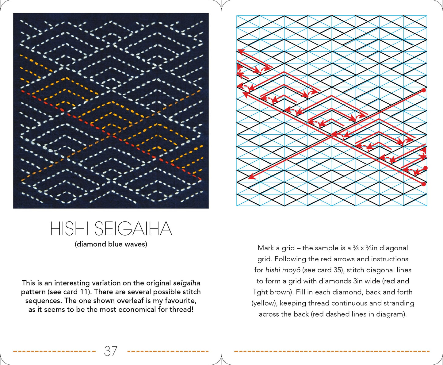 The Ultimate Sashiko Card Deck: Patterns, Techniques and Inspiration in 52 Cards