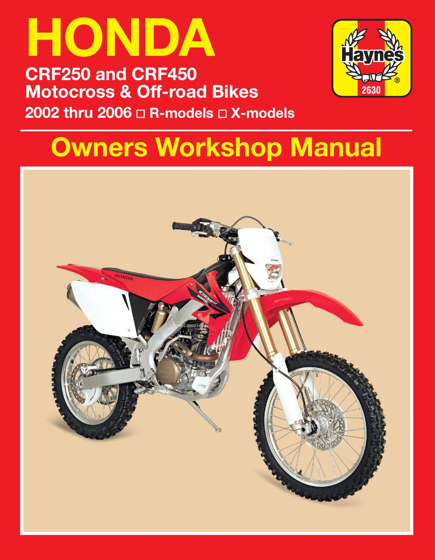 Honda CRF250 & CRF450 (02 - 06) Haynes Repair Manual (Paperback)