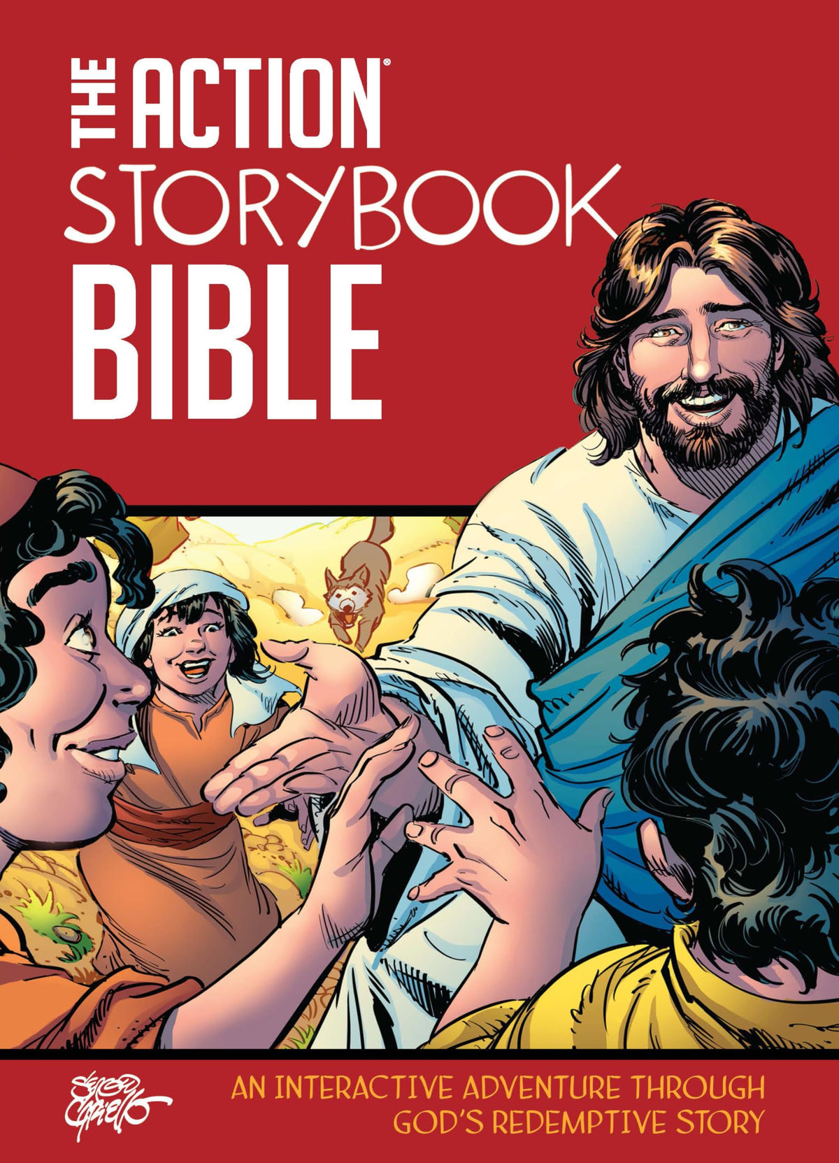 The Action Storybook Bible: An Interactive Adventure through Gods Redemptive Story (Action Bible Series)