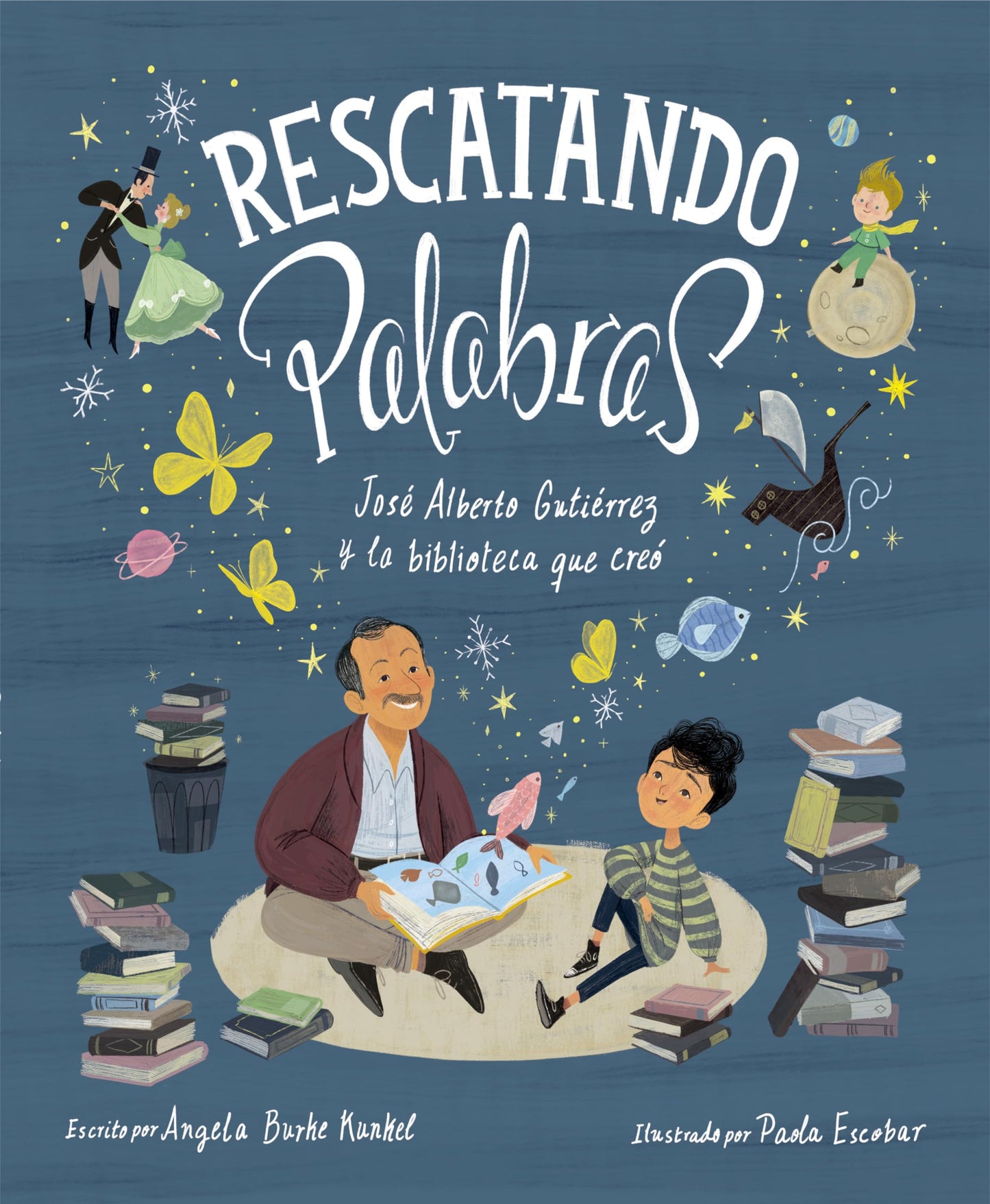 Rescatando palabras (Digging for Words Spanish Edition): José Alberto Gutiérrez y la biblioteca que creó