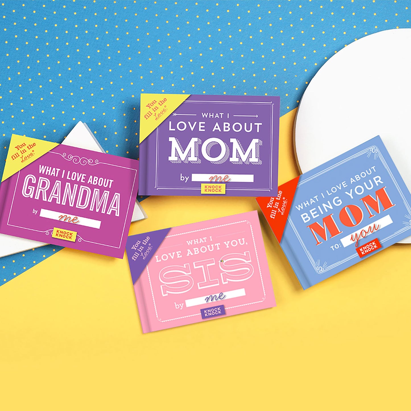Knock Knock What I Love about Being Your Mom (for Daughter/Son) Fill in the Love Book Fill-in-the-Blank Gift Journal