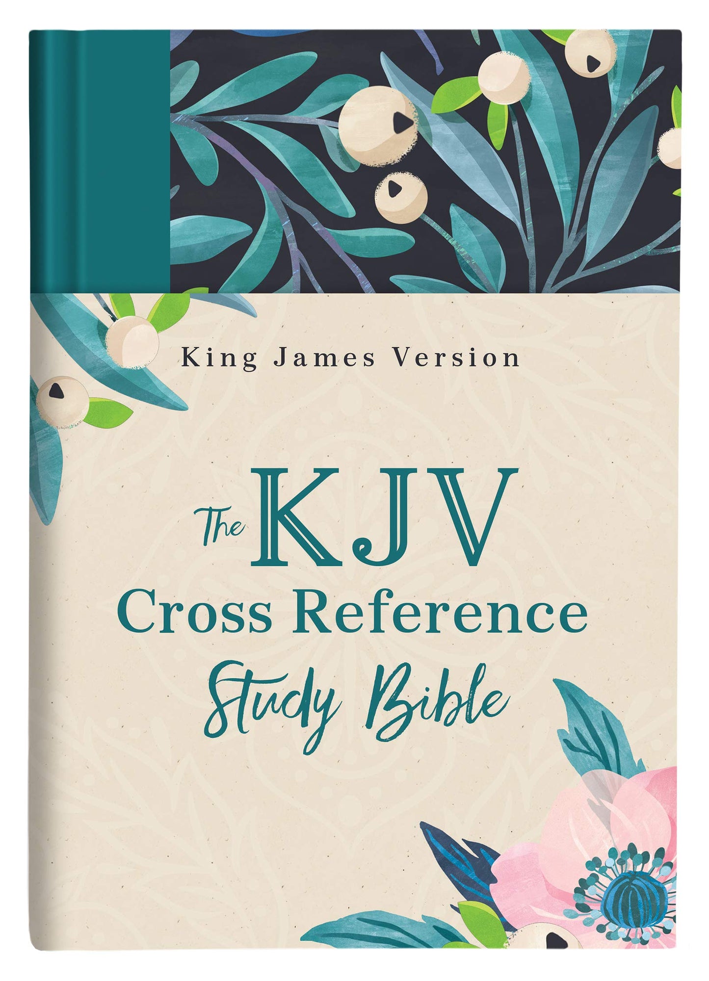 The KJV Cross Reference Study Bible?Turquoise Floral