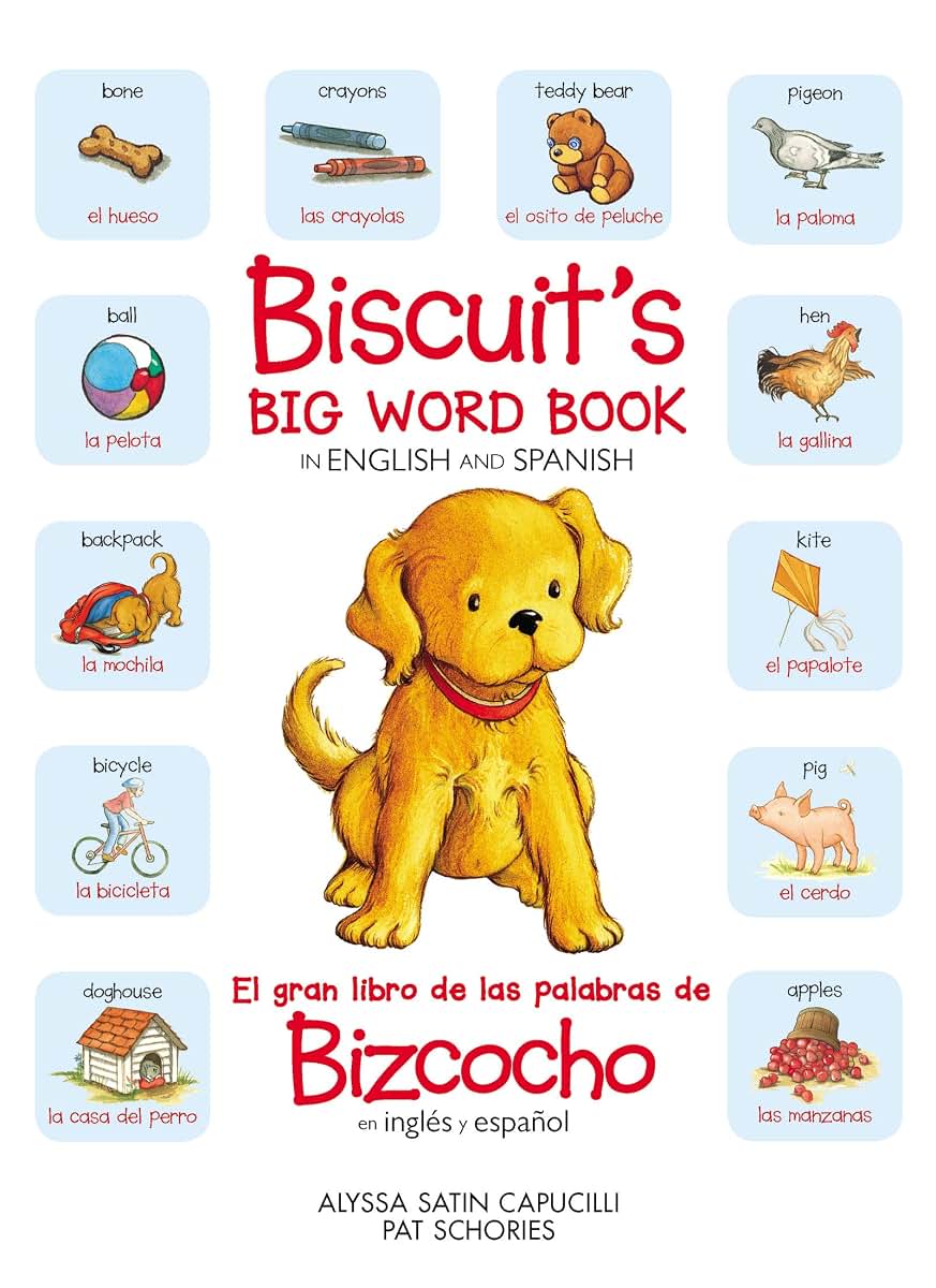 Biscuits Big Word Book in English and Spanish: Bilingual English-Spanish