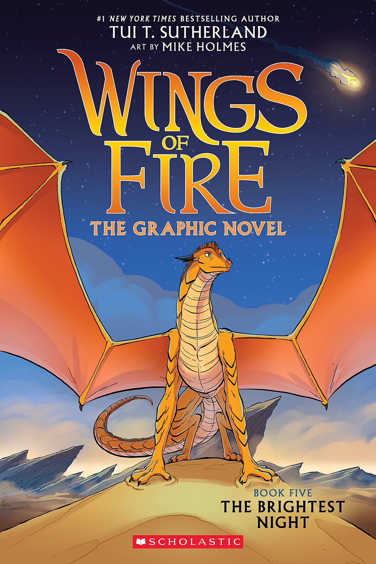Wings of Fire: The Brightest Night: A Graphic Novel (Wings of Fire Graphic Novel #5) (5)