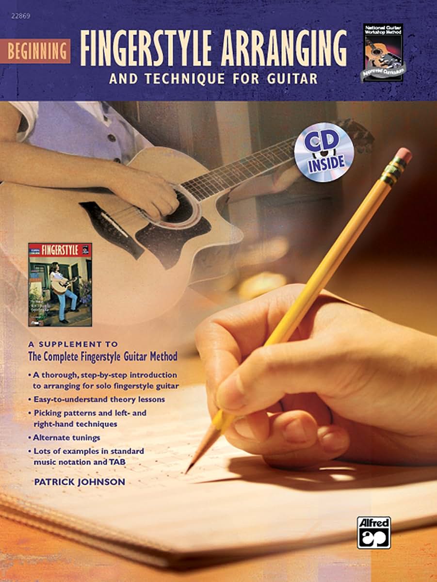 Beginning Fingerstyle Arranging & Technique for Guitar (Book & CD)