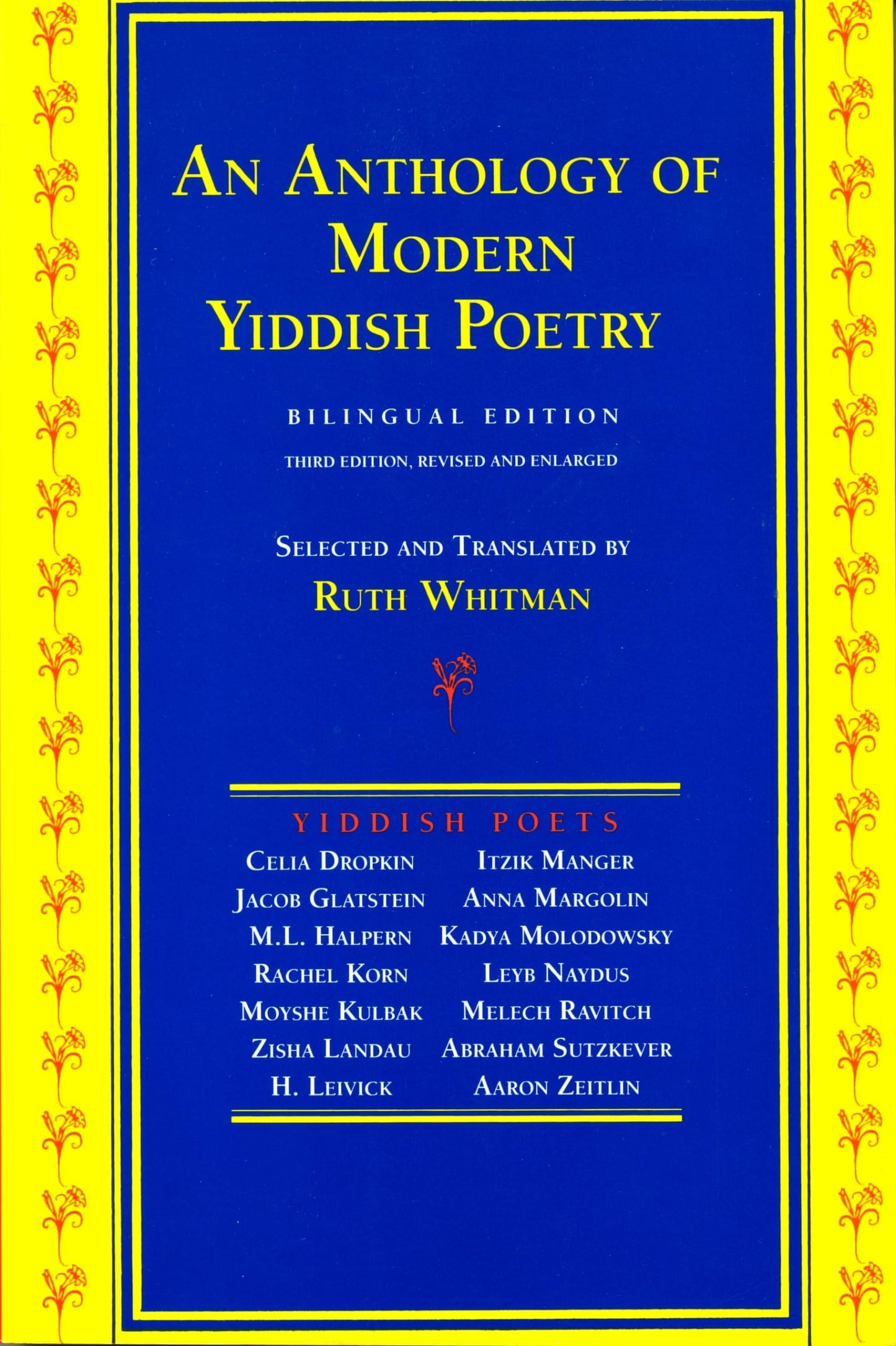 An Anthology of Modern Yiddish Poetry: Bilingual Edition