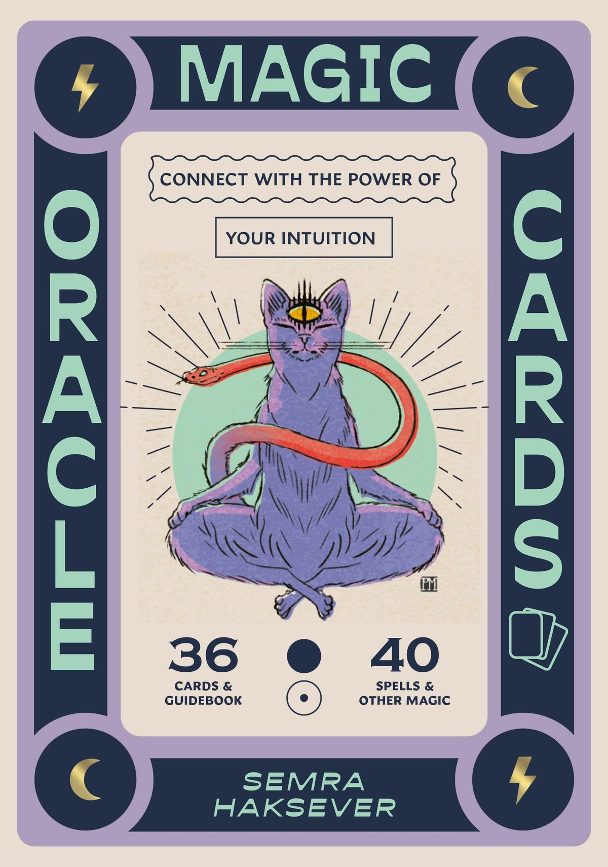 Magic Oracle Cards: 36-Card Oracle Deck and Guidebook: Connect with the power of your intuition
