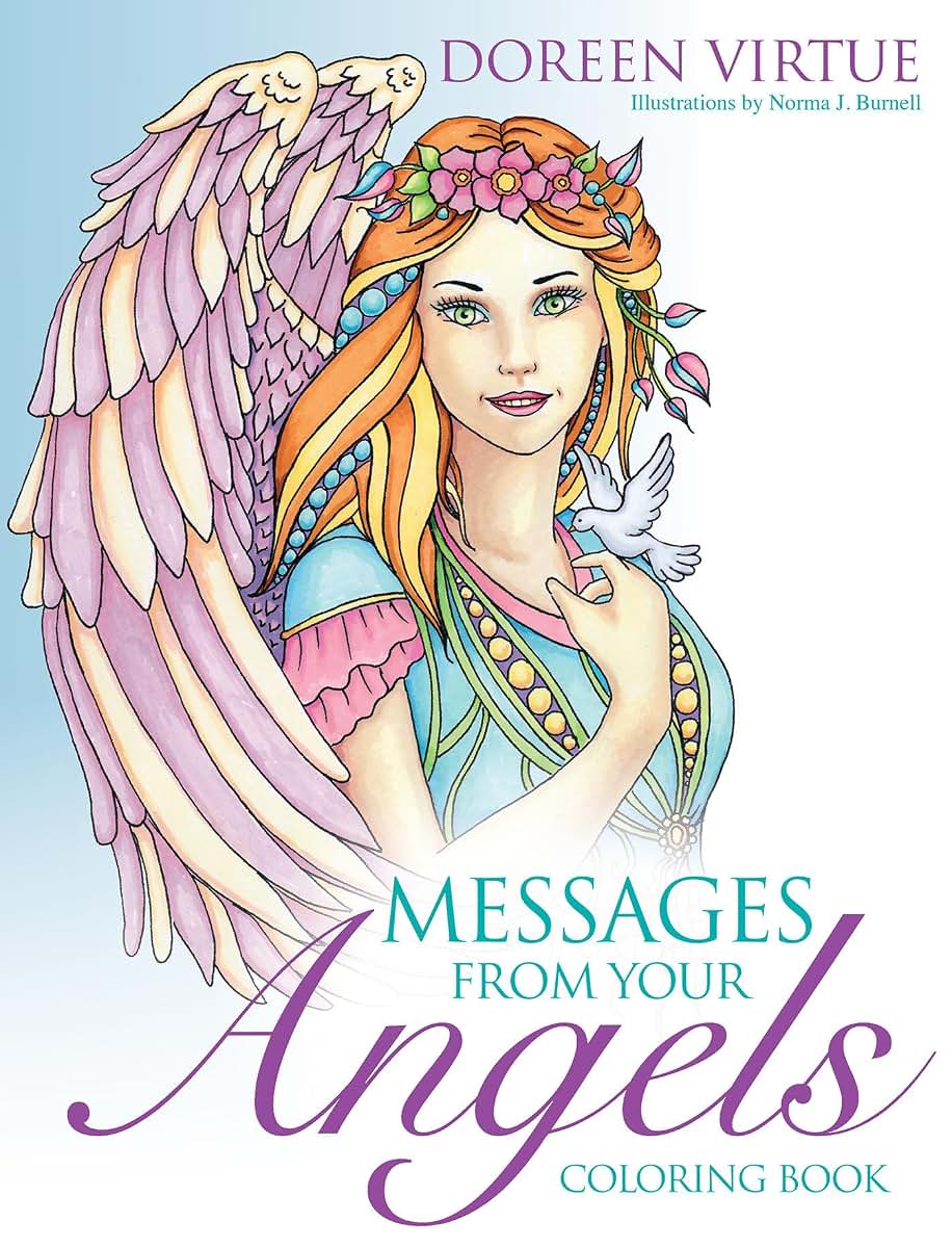 Messages from Your Angels Coloring Book (Doreen Virtue)