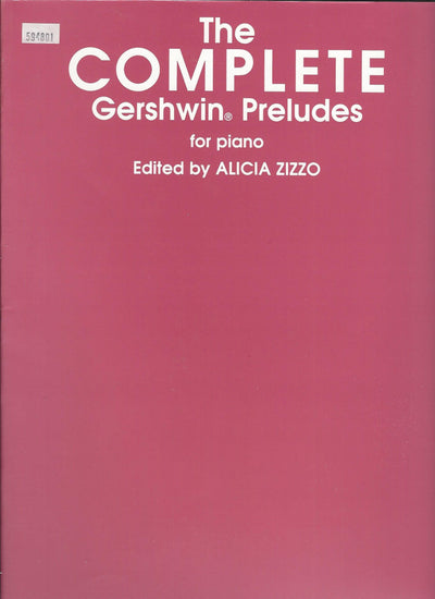 The Complete Gershwin Preludes for Piano: Belwin Edition