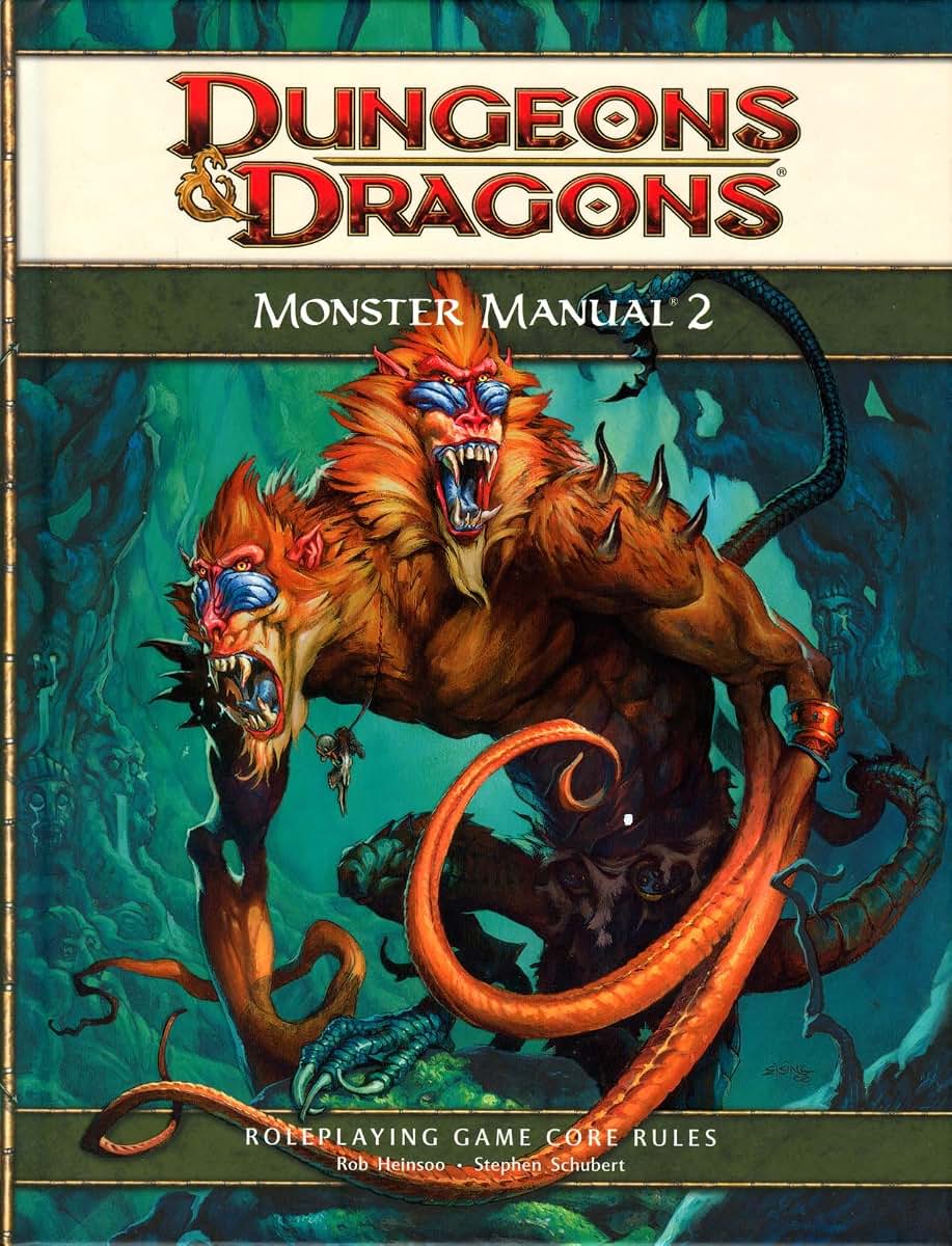 Monster Manual 2: A 4th Edition D&D Core Rulebook