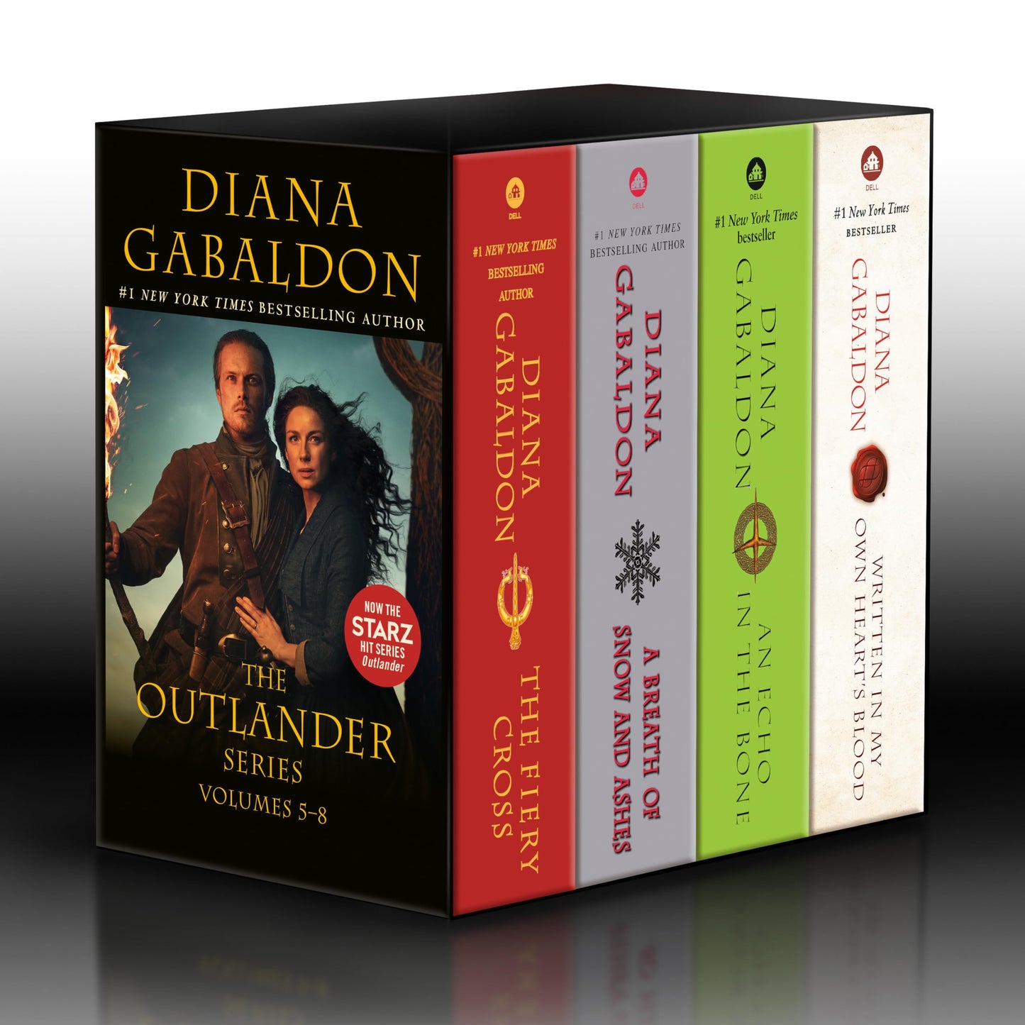 Outlander Volumes 5-8 (4-Book Boxed Set): The Fiery Cross, A