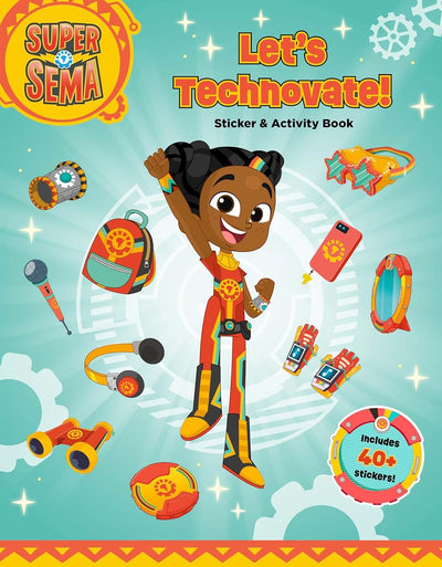 Let's Technovate! Sticker & Activity Book (Super Sema) by Cr