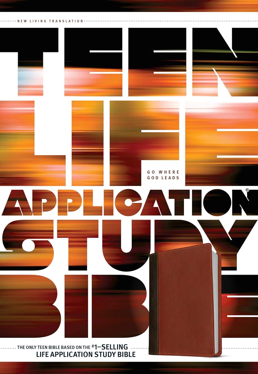 NLT Teen Life Application Study Bible (LeatherLike, Brown)