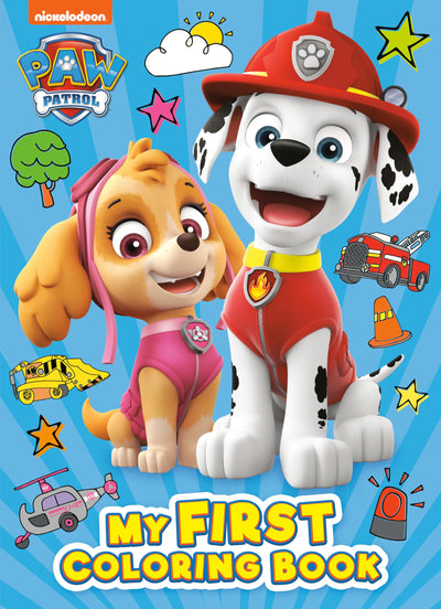 PAW Patrol: My First Coloring Book (PAW Patrol)