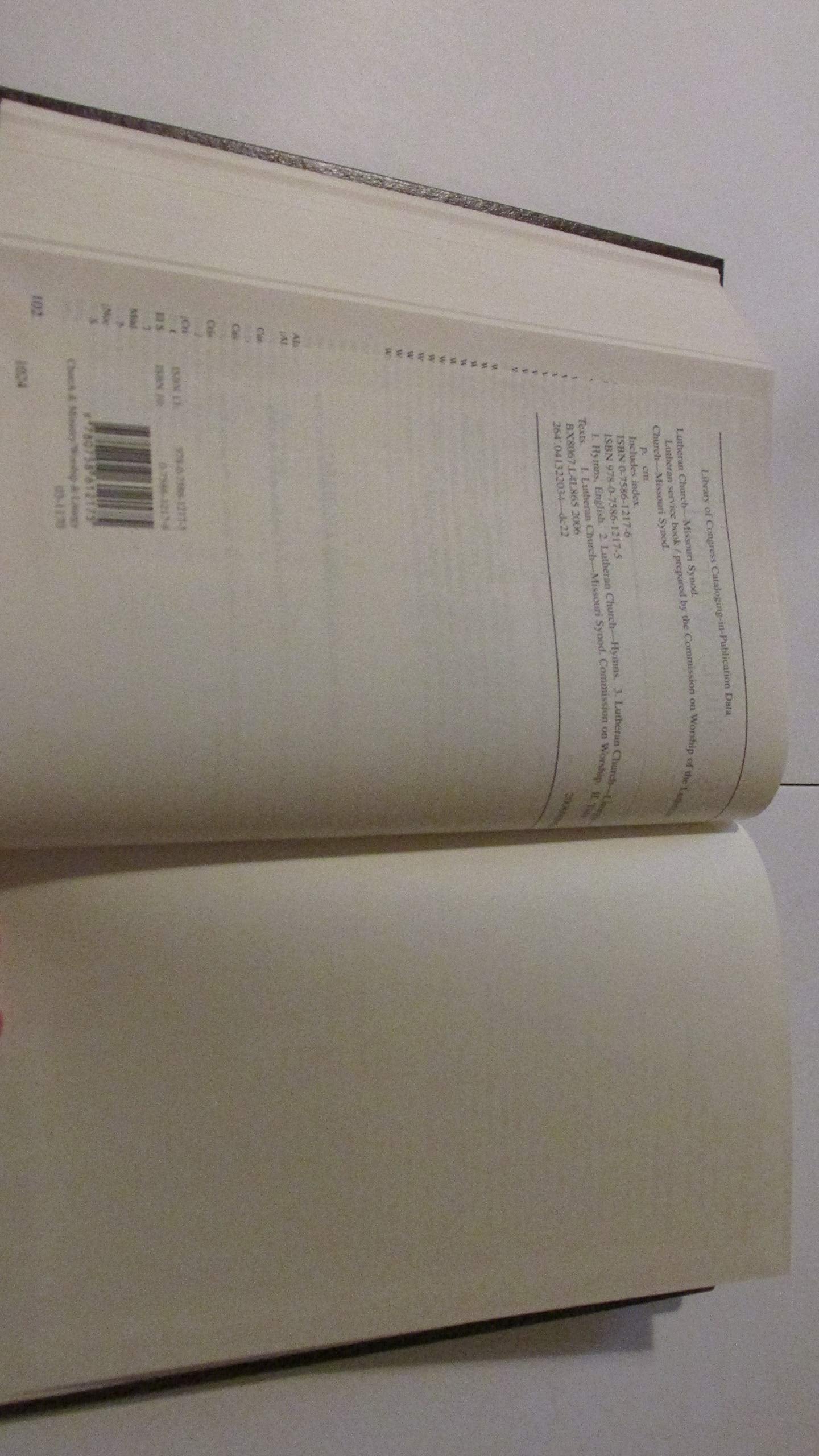 Lutheran Service Book: Pew Edition by Lutheran Church--Misso