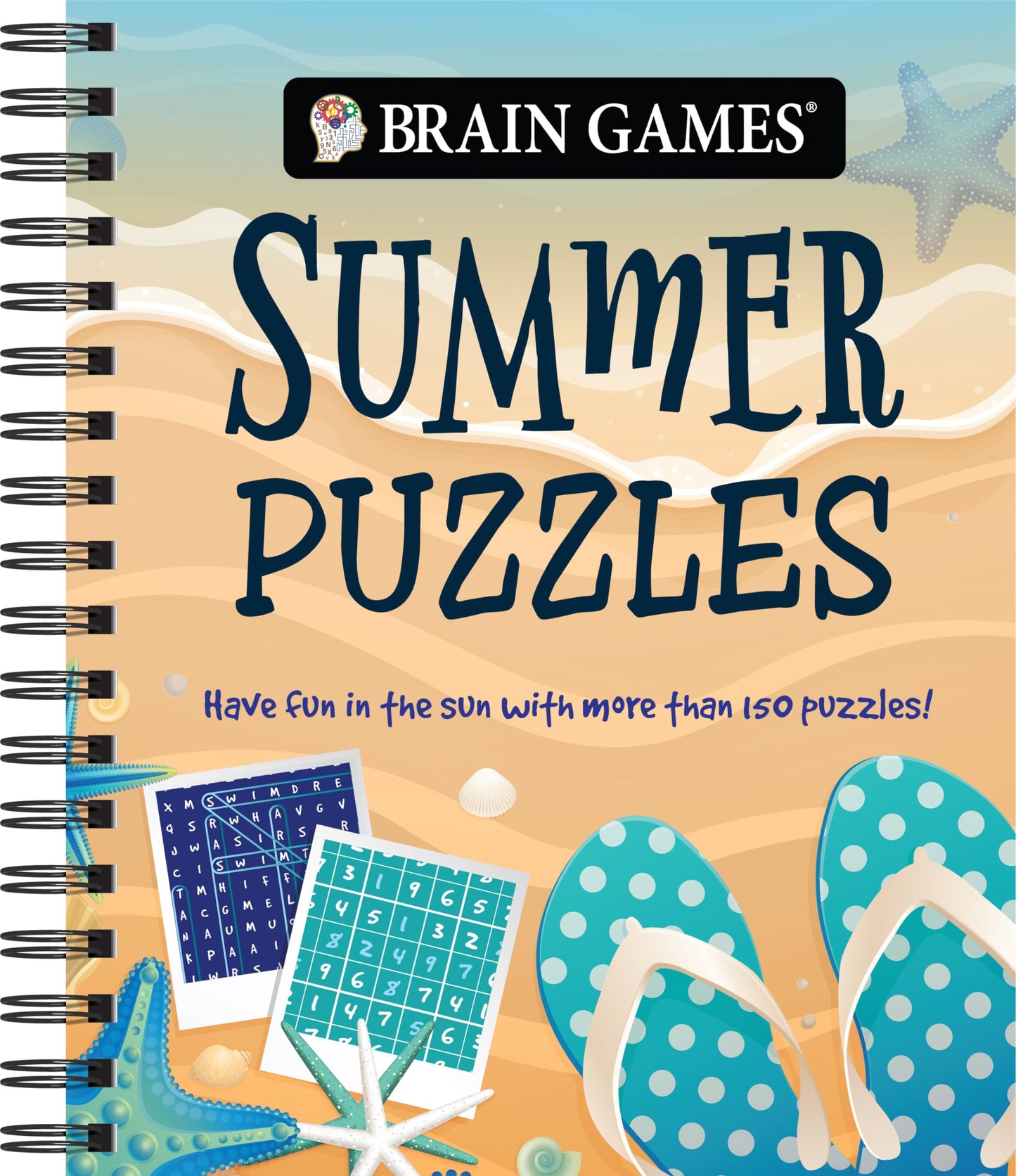 Brain Games - Summer Puzzles (#4): Have Fun in the Sun with More Than 150 Puzzles! (Volume 4)