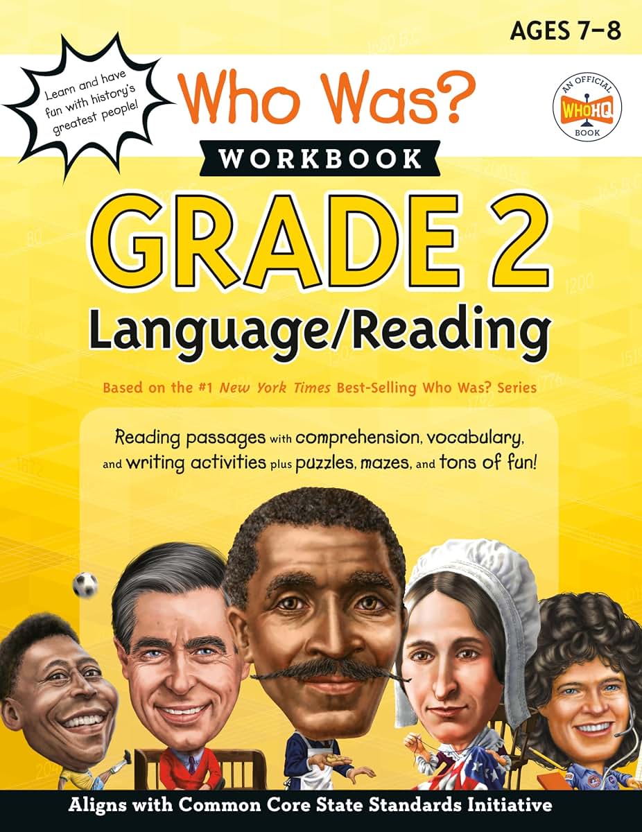 Who Was? Workbook: Grade 2 Language/Reading (Who Was? Workbooks)