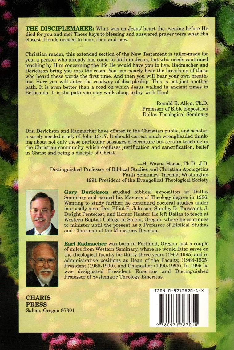 The Disciplemaker: What Matters Most to Jesus — back cover