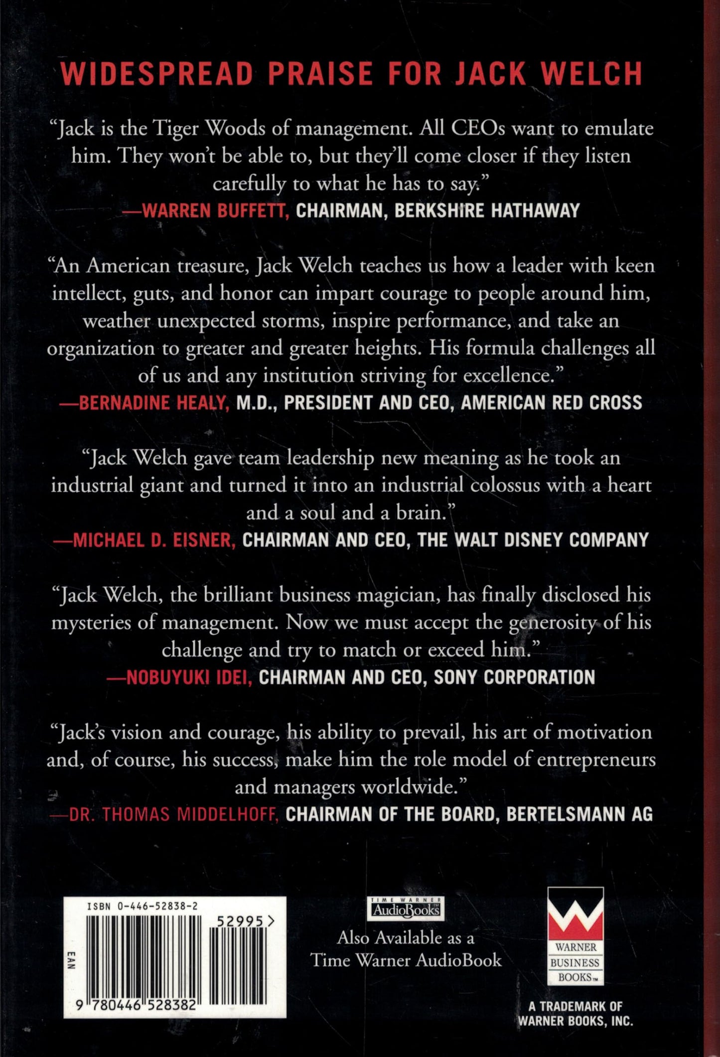 Jack: Straight from the Gut by Welch, Jack