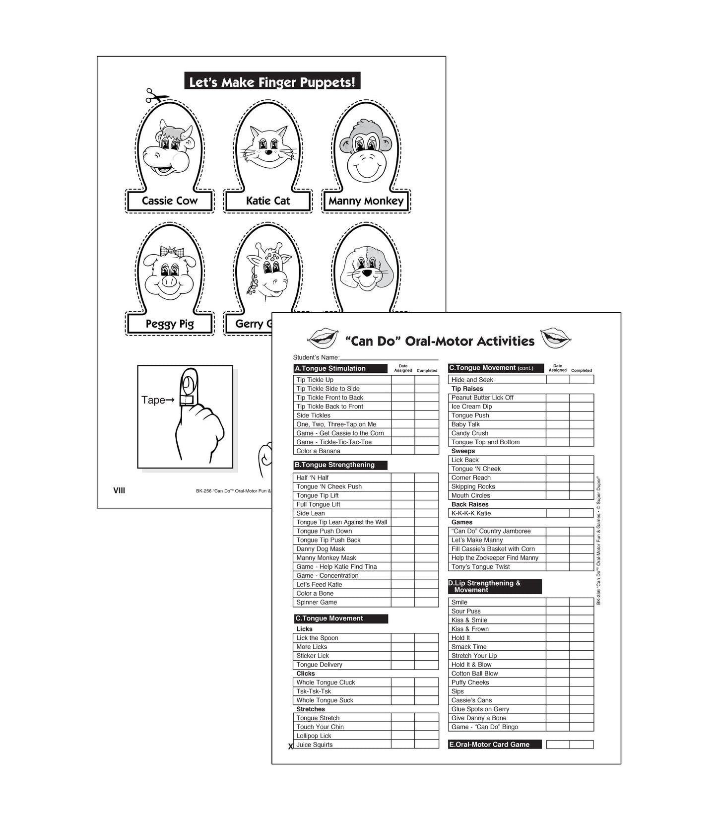 Super Duper Publications Can Do Oral-Motor Fun and Games