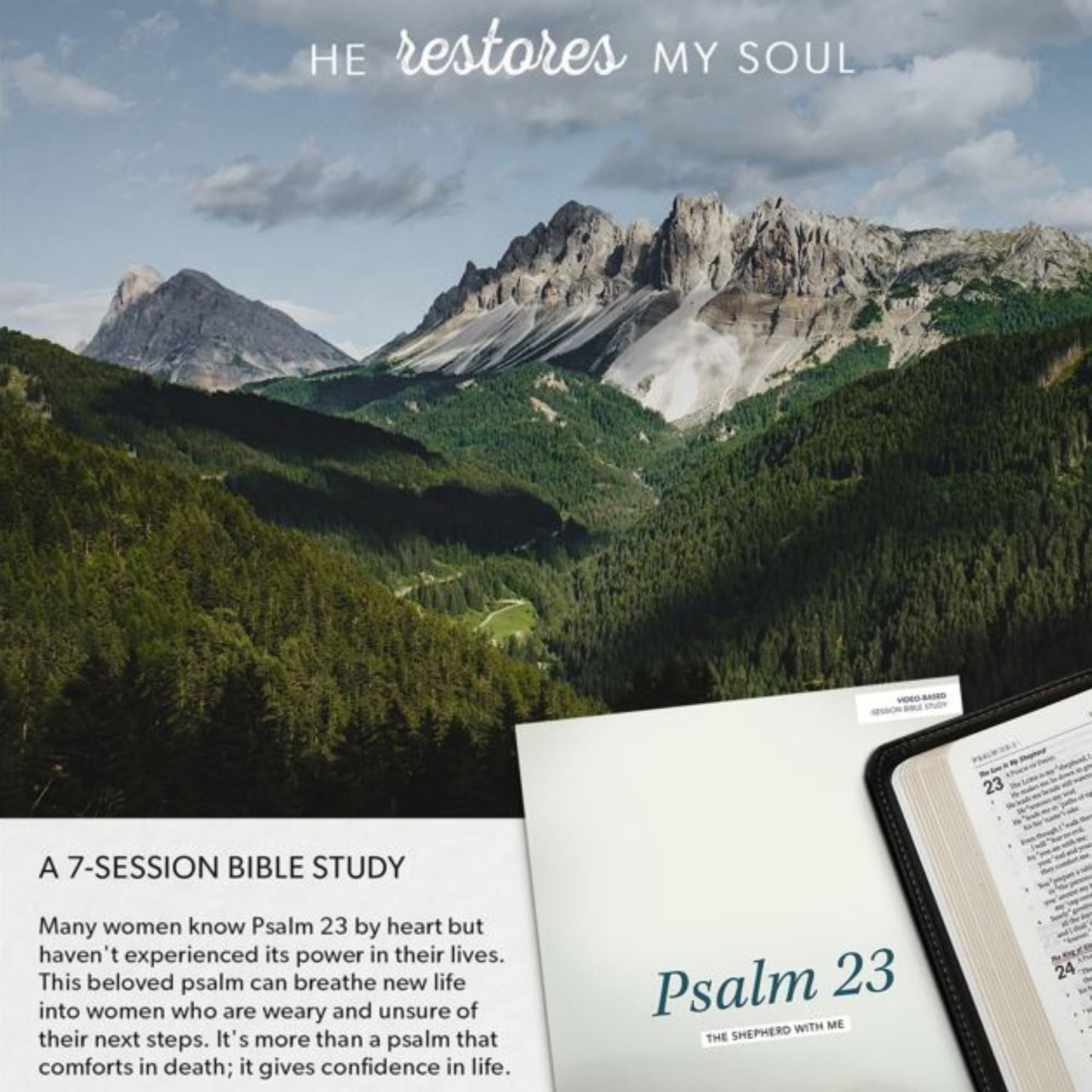 Psalm 23 - Bible Study Book: The Shepherd With Me