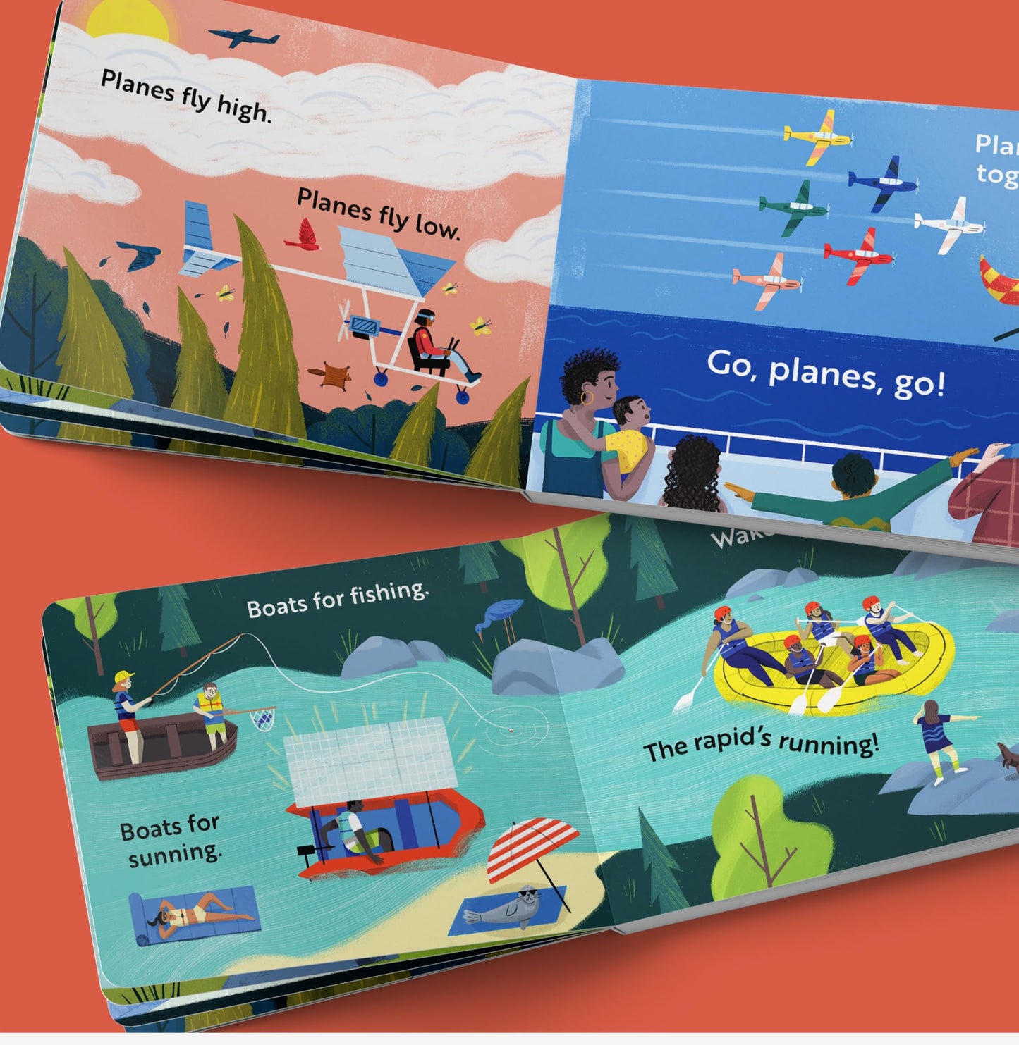 My First Things That Go: A Four-Board-Book Box Set of Boats, Planes, Bikes, and Trains for Toddlers 1-3 (Things That Go Series)